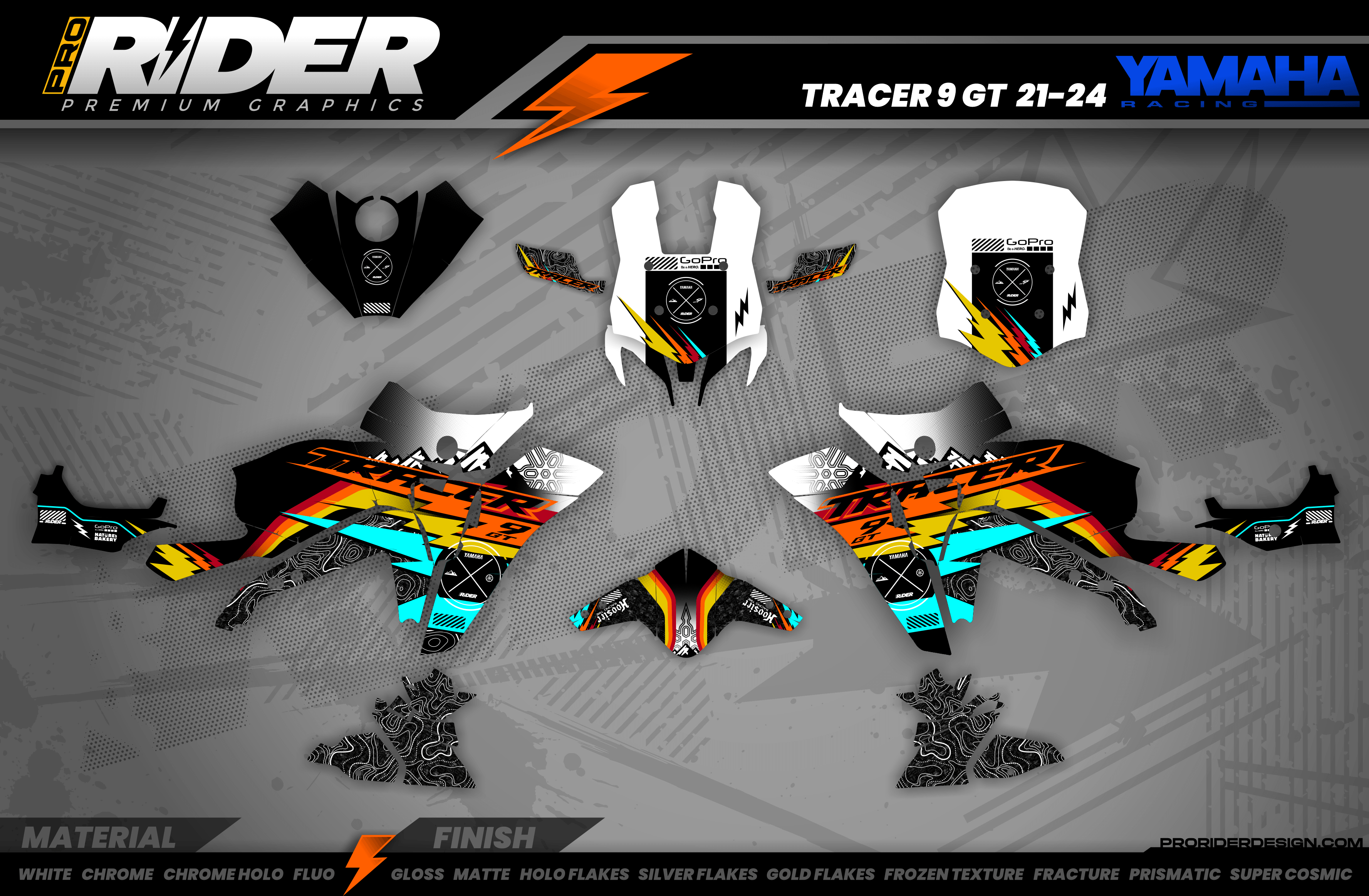 Yamaha Tracer Full Graphics Kit | Yanov
