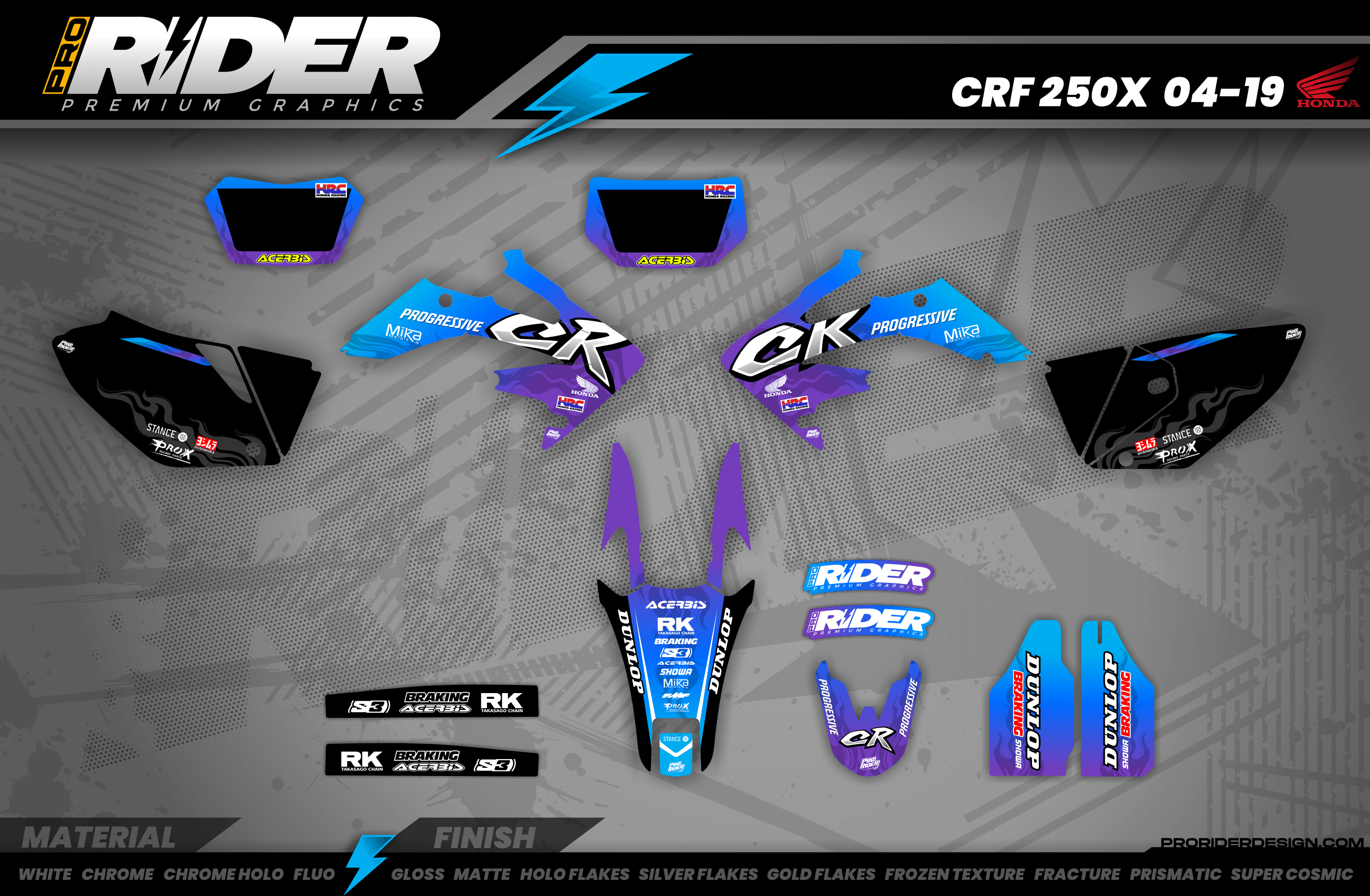 HONDA custom Graphics PROGRESSIVE