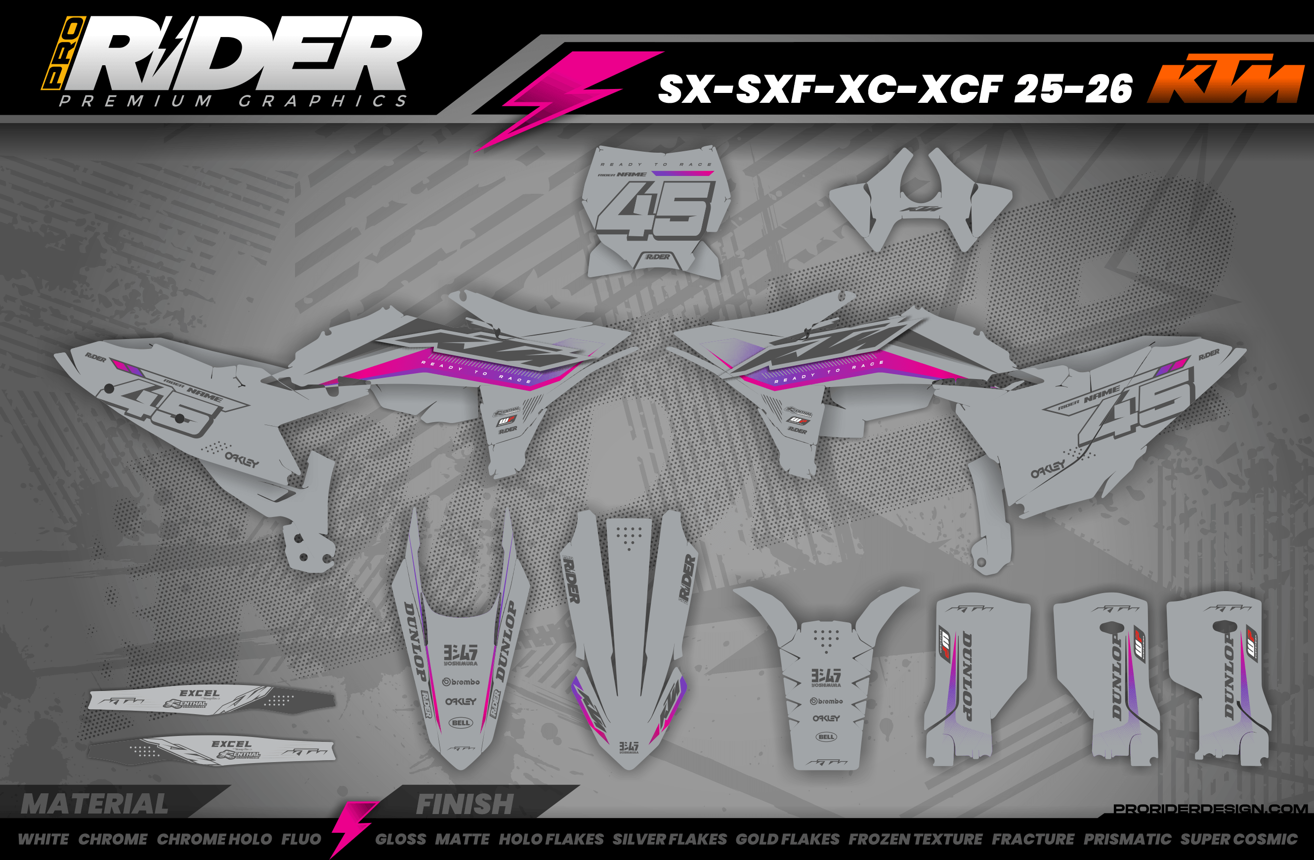 KTM Full Graphics kit | Lausitzring