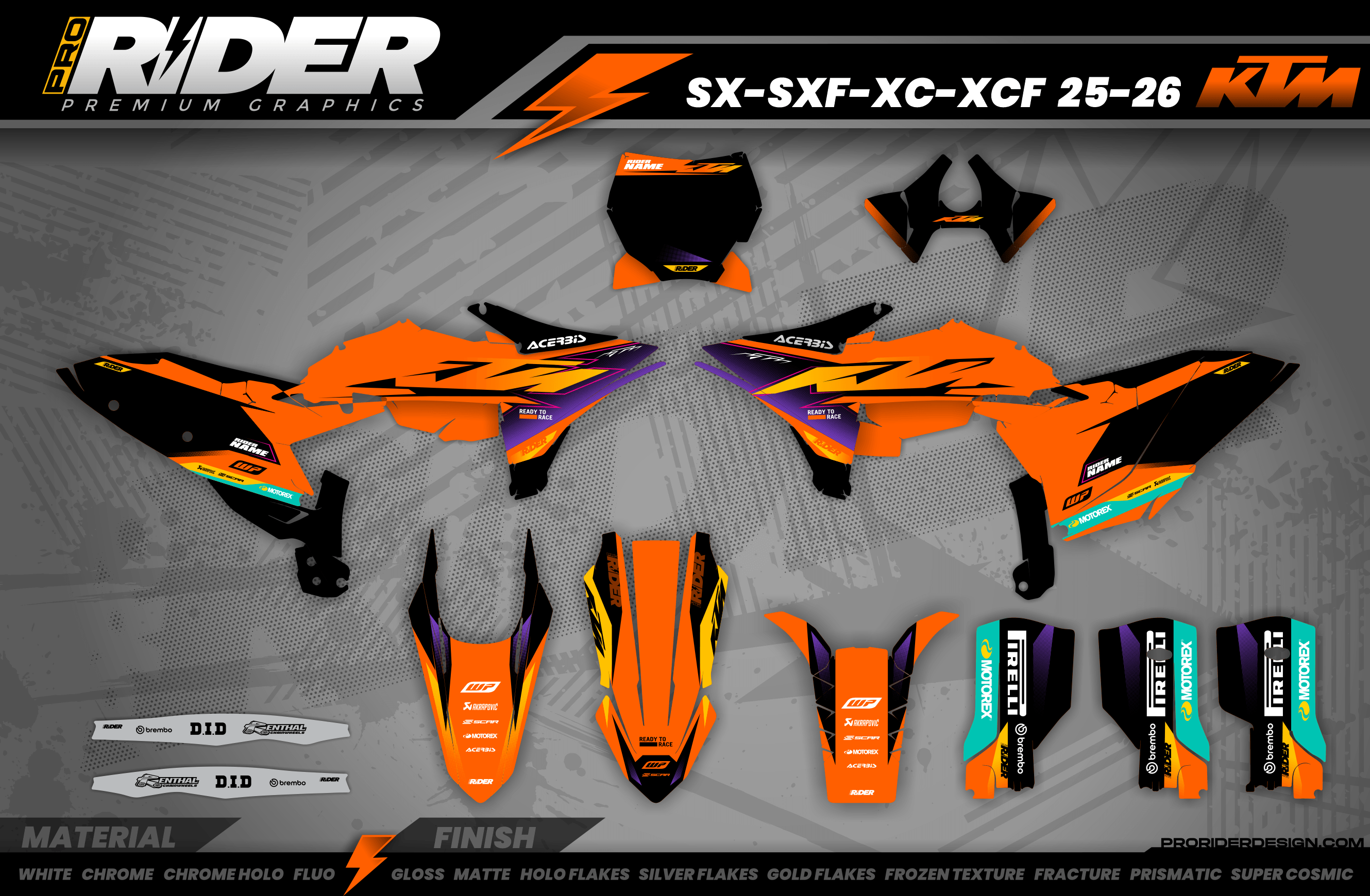 KTM Full Graphics kit | Matterley basin