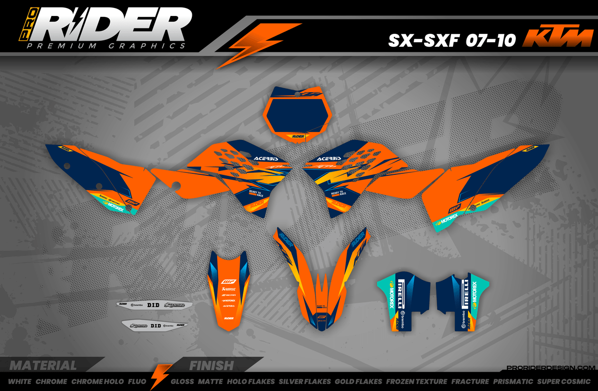 KTM Full Graphics Kit | Valkenswaard
