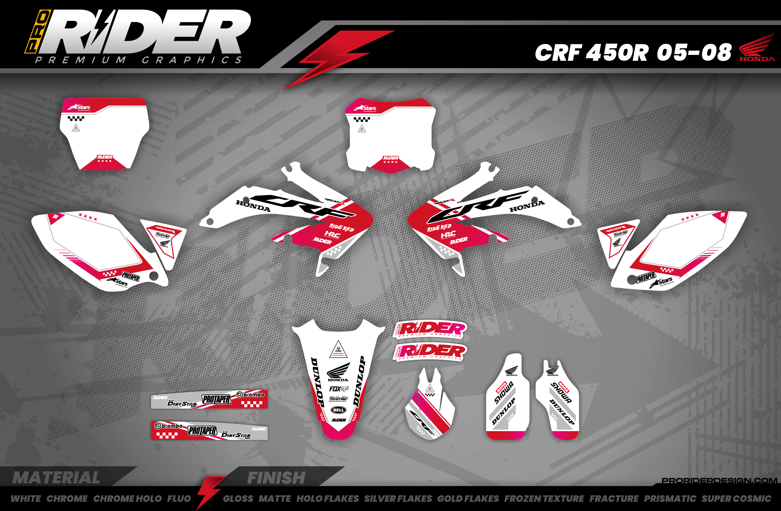 PERFORMANCE HONDA Full Graphics Kit