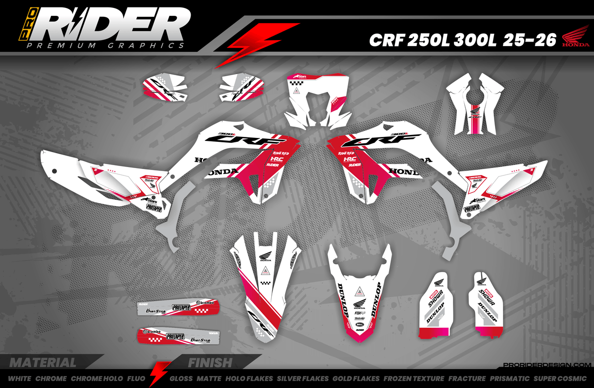 PERFORMANCE HONDA Full Graphics Kit