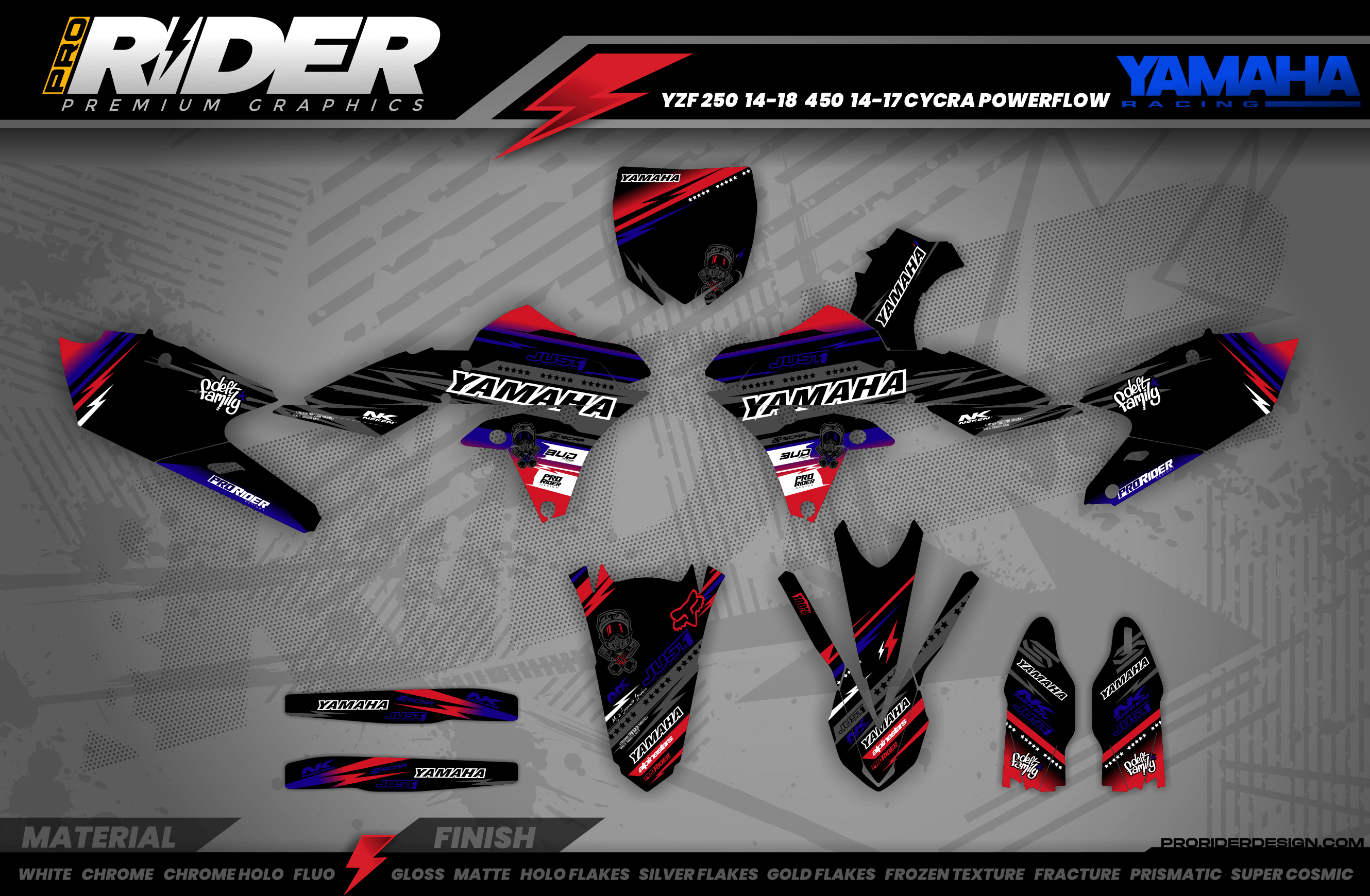 Graphics Kit YAMAHA X-TREM DEMO