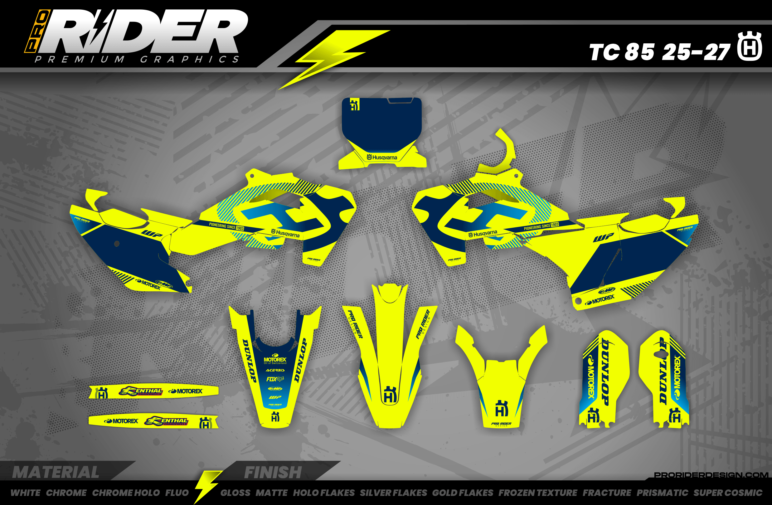 NEON FACTORY Husqvarna Full Graphics