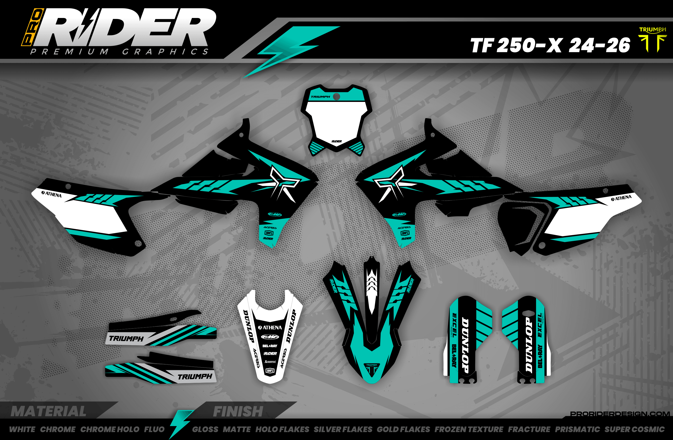 TRIUMPH Full Graphics Kit | Vector