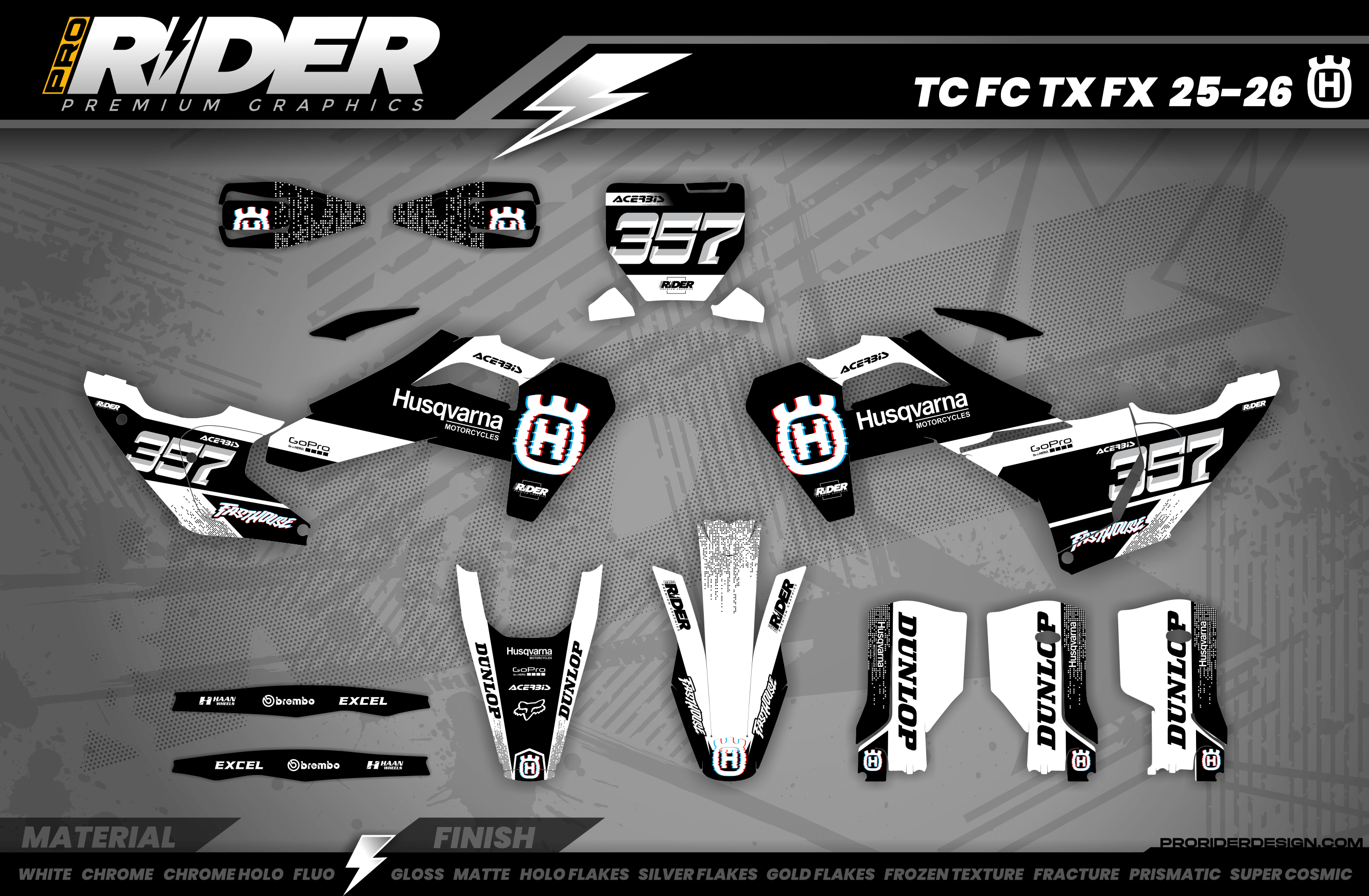 HUSQVARNA Full Graphics kit | Plomion