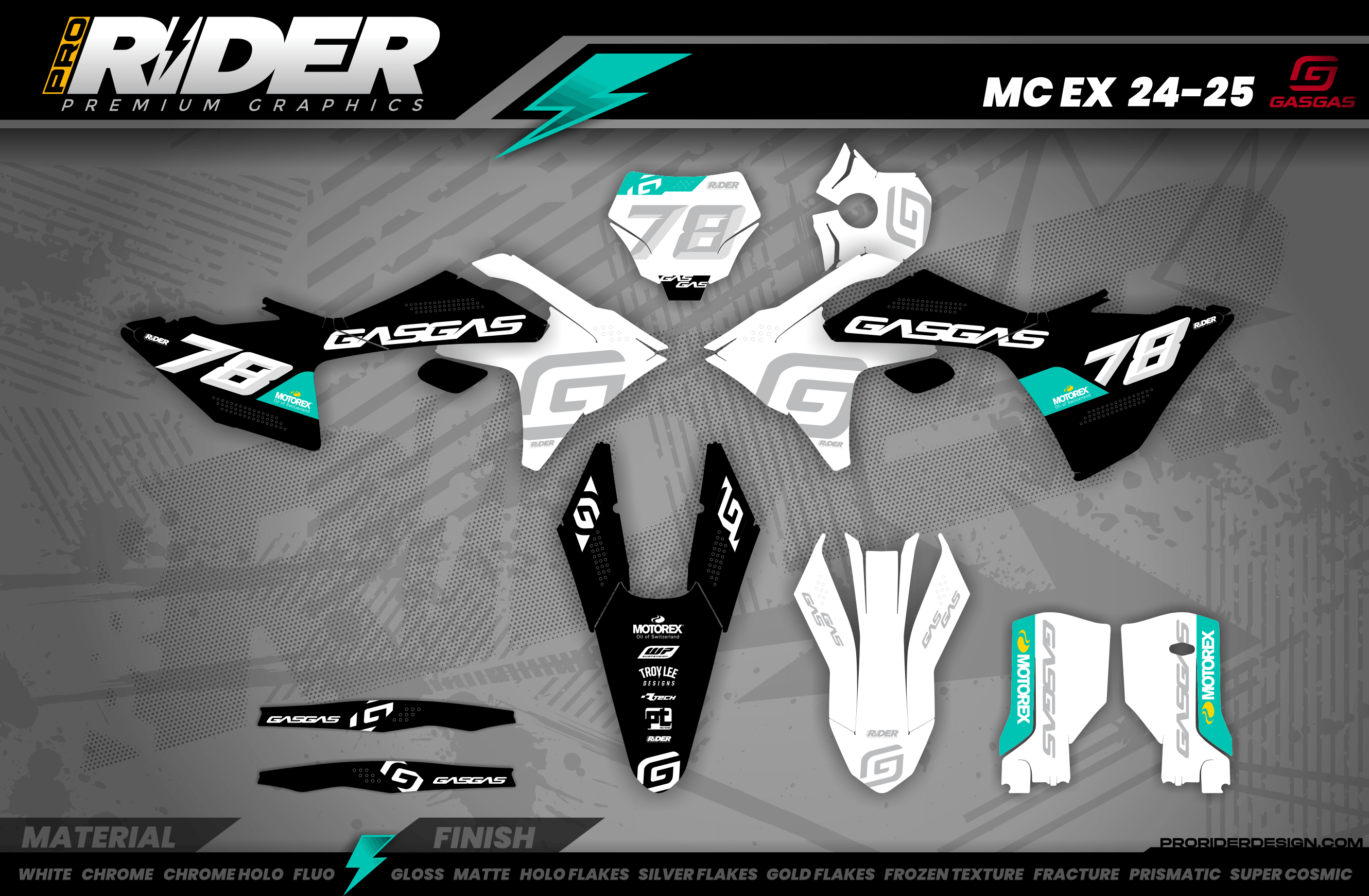 GASGAS Full Graphics Kit | Pala