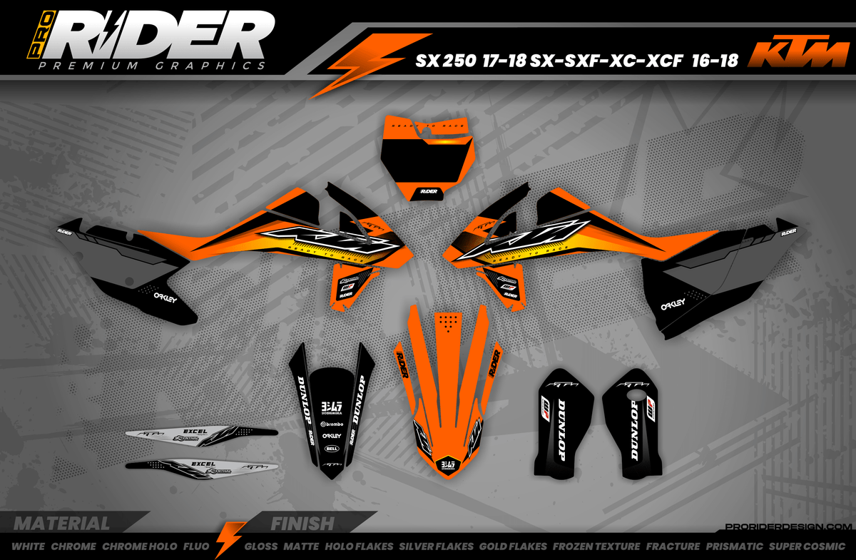 KTM Full Graphics Kit | Novaris