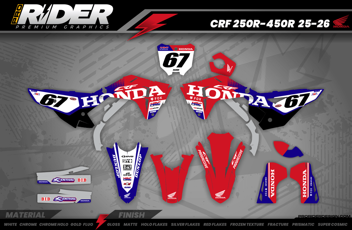 HONDA Full Graphics Kit | Mladina