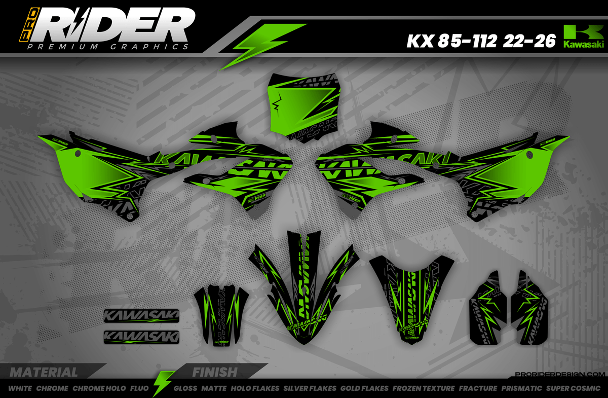 Kawasaki Full Graphics Kit | Southwick