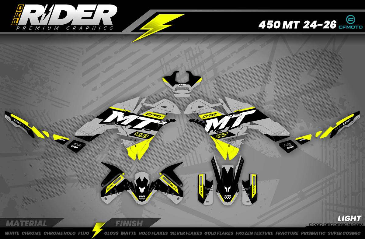 CFMOTO 450MT / 700MT / 800MT Full Graphics Kit | Frenzy