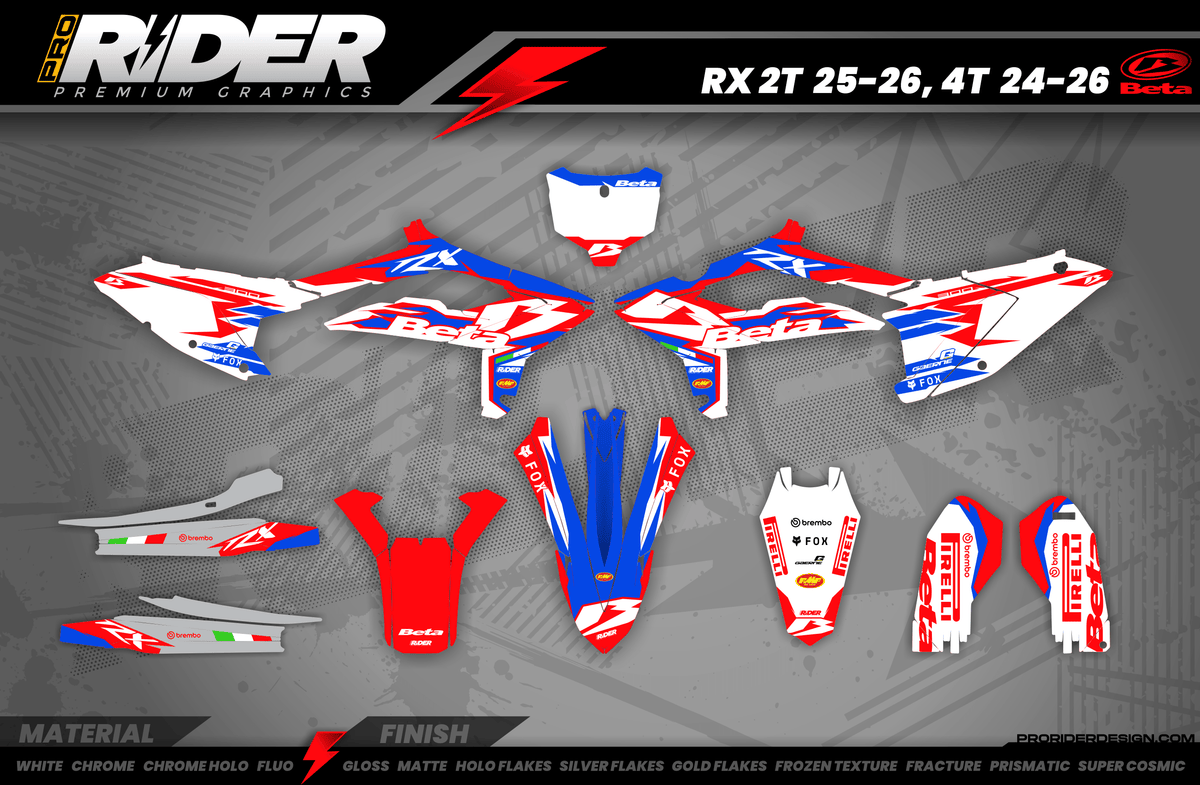 BETA Full Graphics Kit | Ironman raceway
