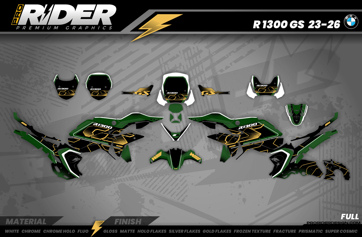 BMW GS Series Full Graphics Kit | Bavarian Racing