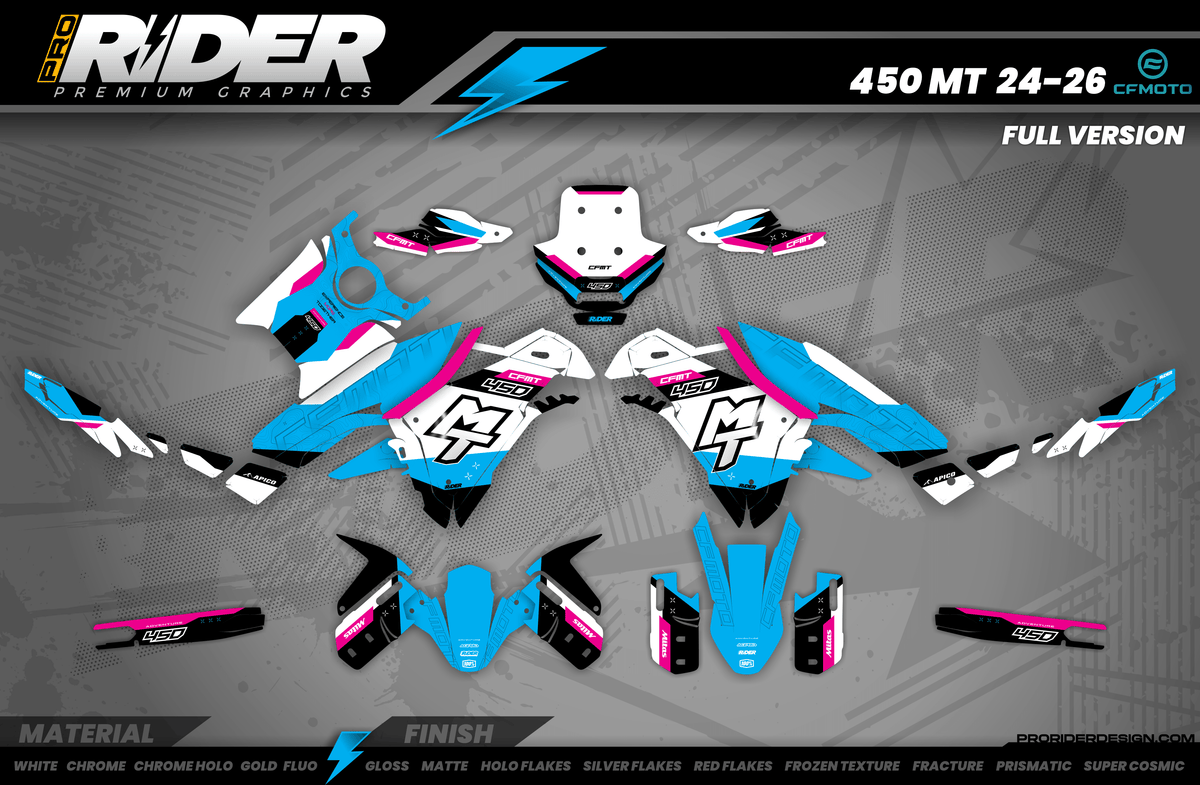 CFMOTO 450MT / 700MT / 800MT Full Graphics Kit | Motark