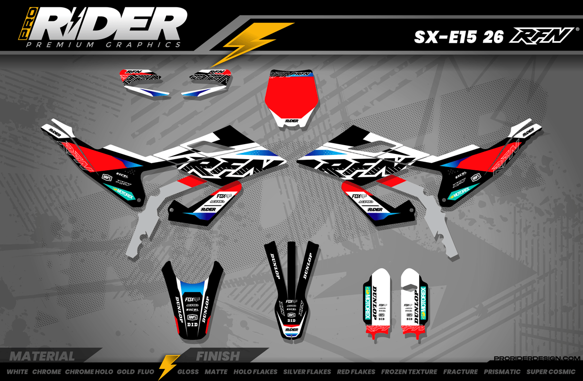 RFN Full Graphics Kit | Black Essence