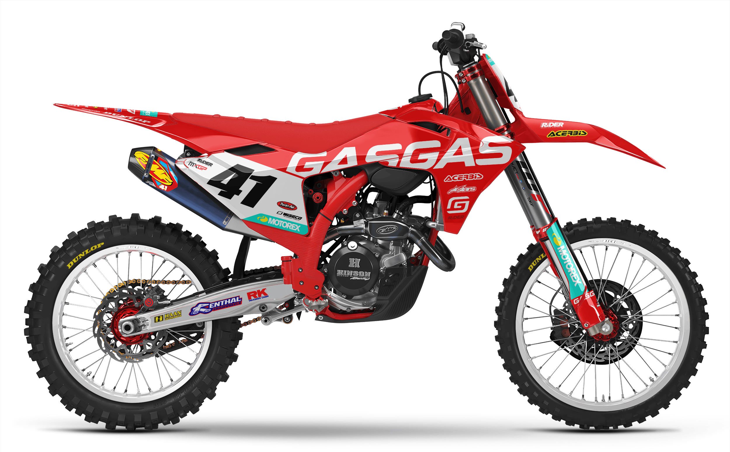 GASGAS Full Graphics Kit | Muddy creek