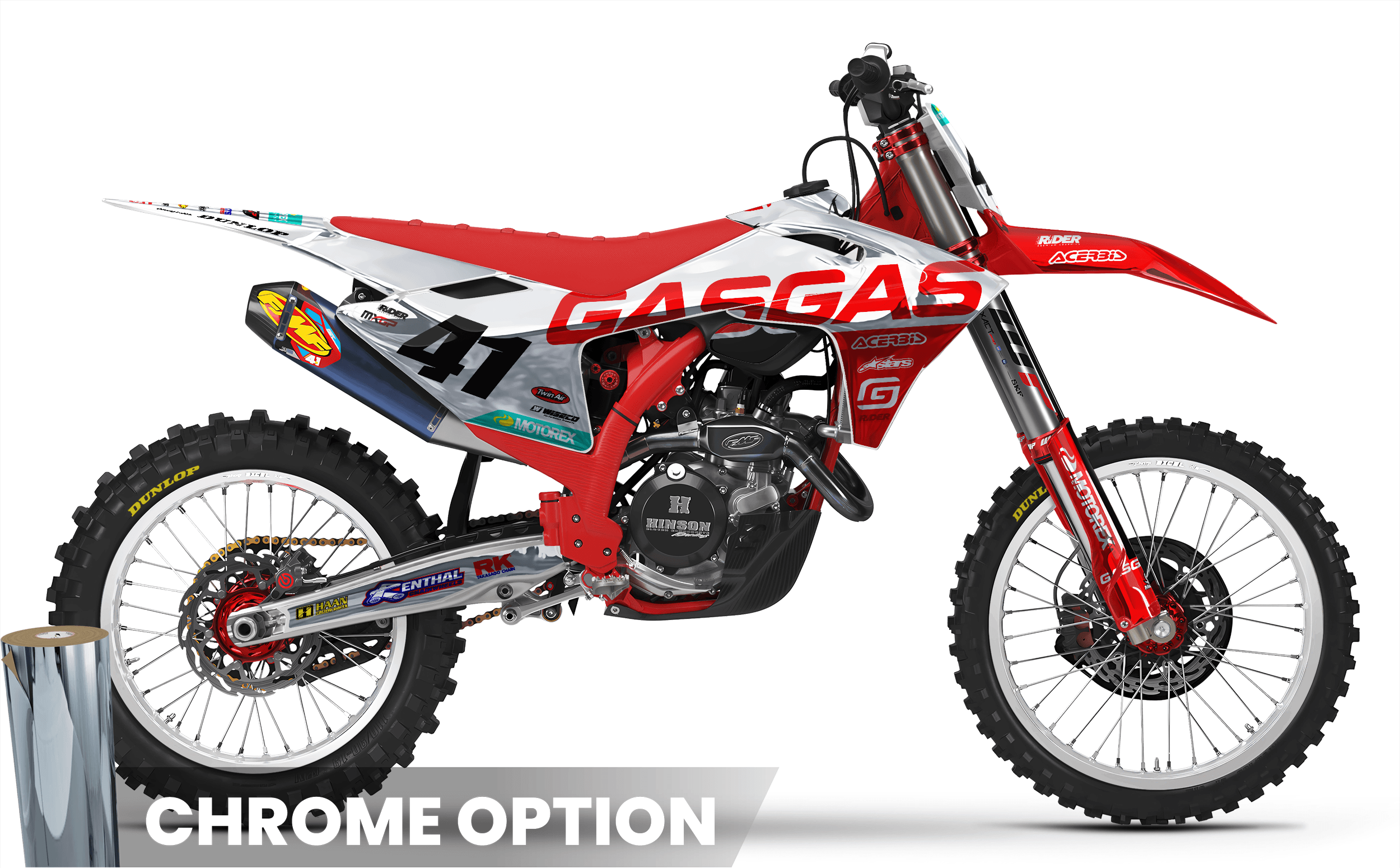 GASGAS Full Graphics Kit | Binghamton