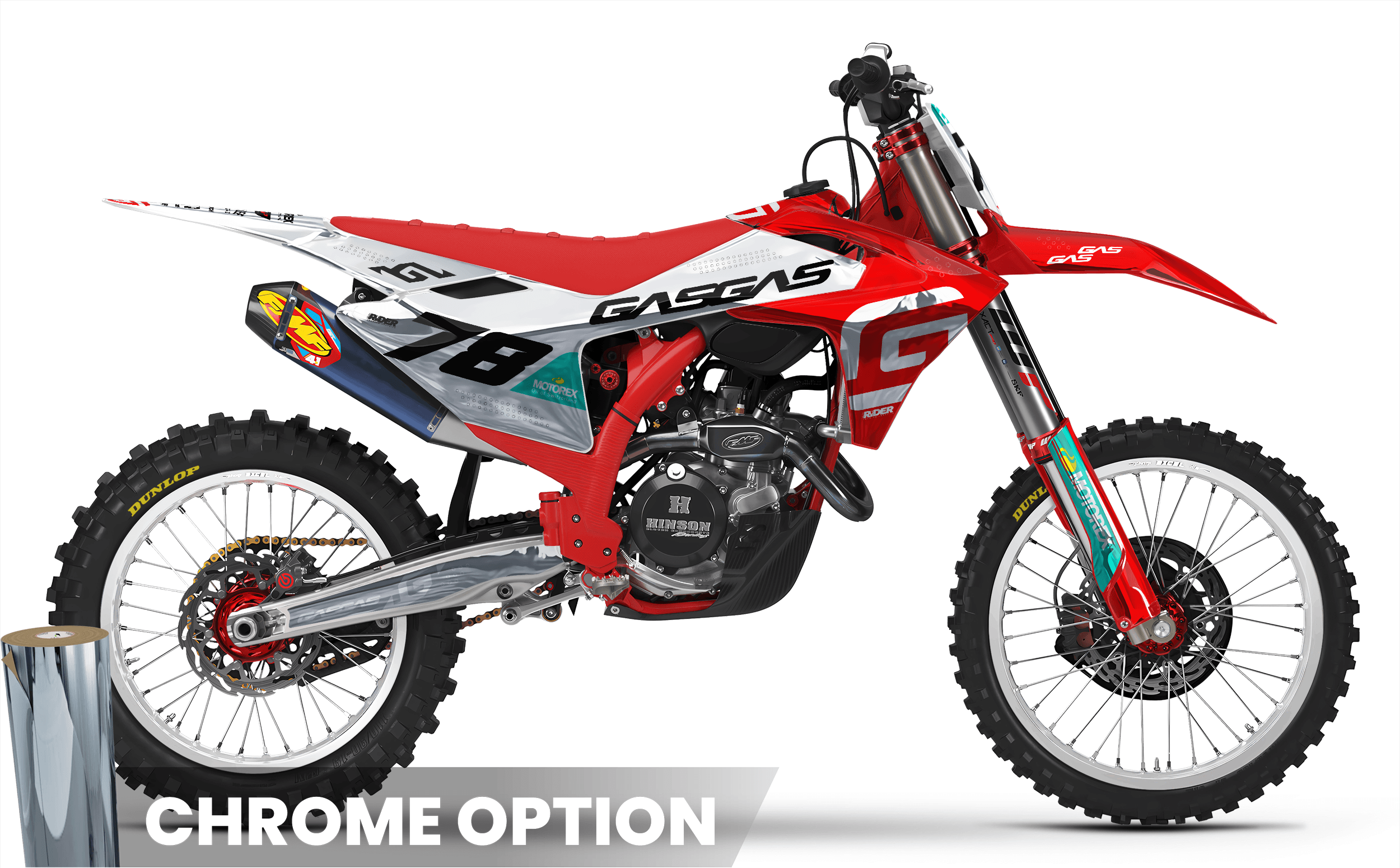 GASGAS Full Graphics Kit | Gatorback park