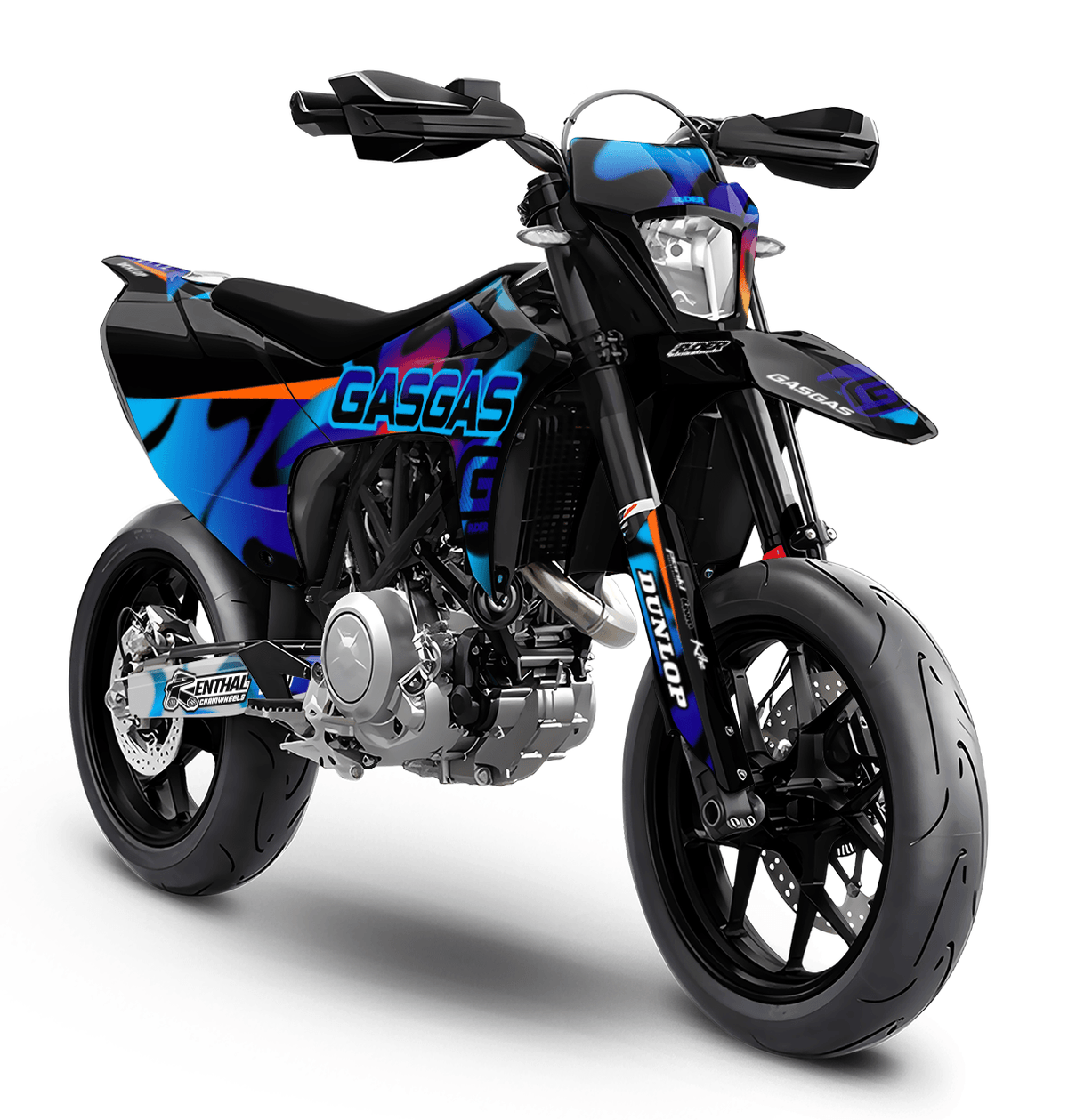 GASGAS 700 Full Graphics Kit | Blue Cipher