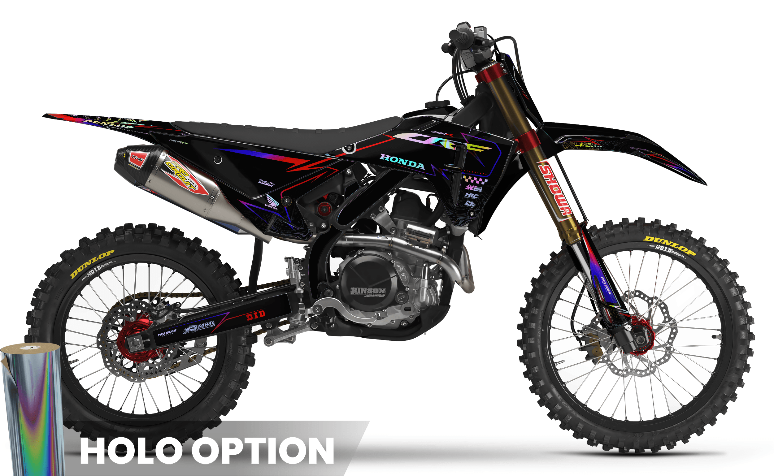 Graphics Kit HONDA BLINK PURP