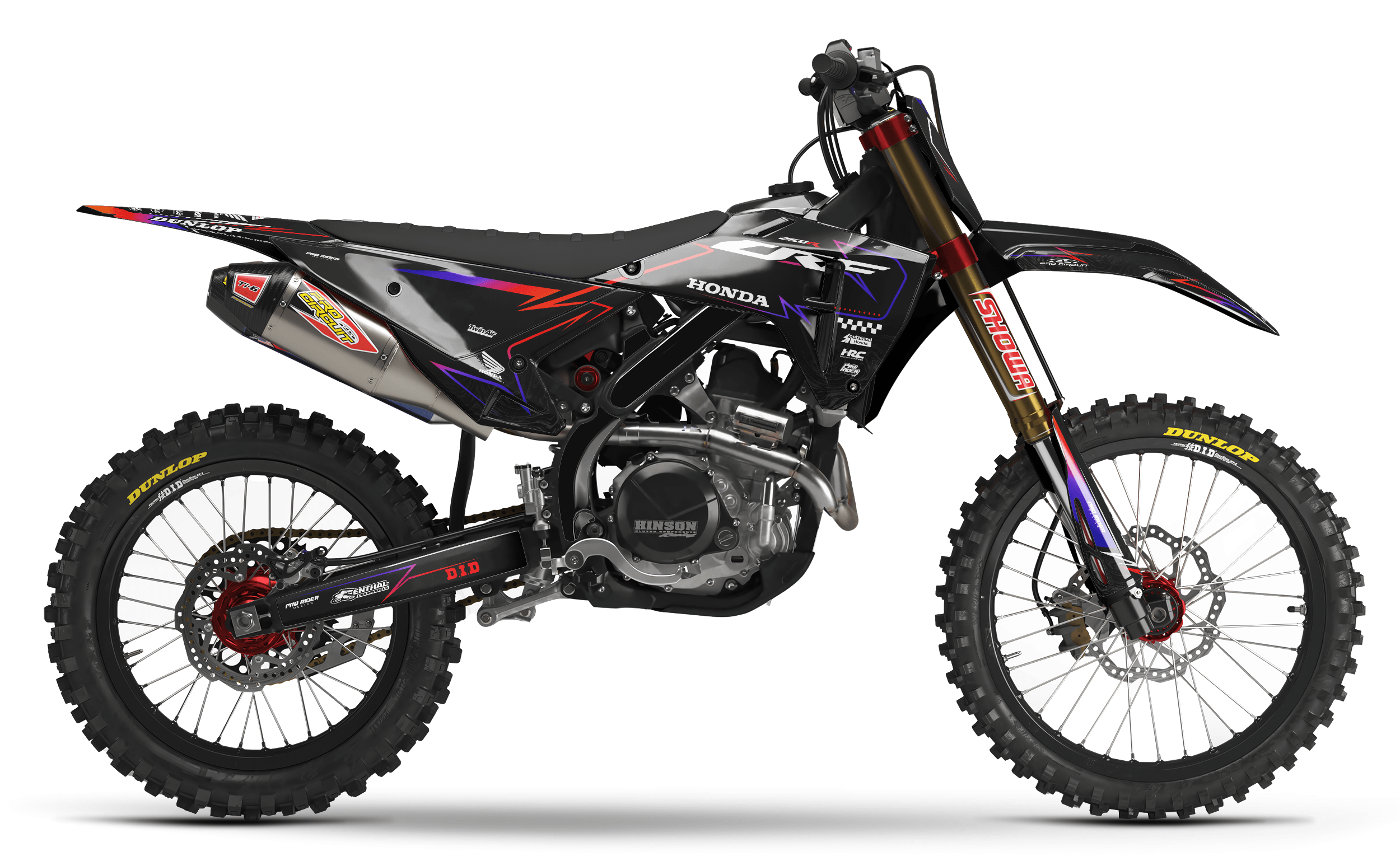 Graphics Kit HONDA BLINK PURP