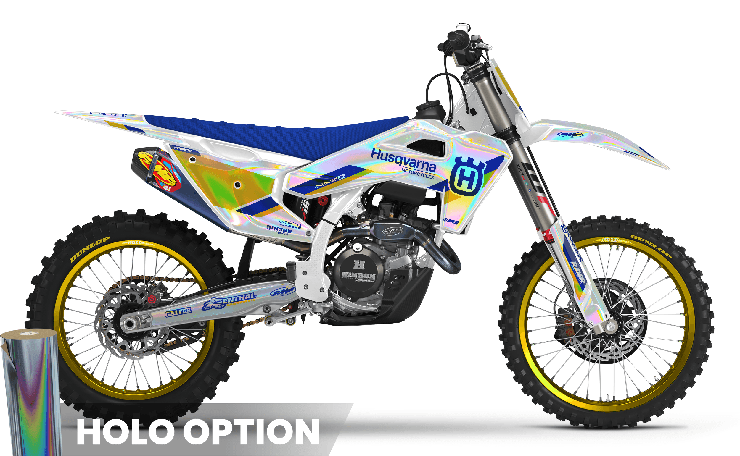 HUSQVARNA Full Graphics kit | FC Heritage