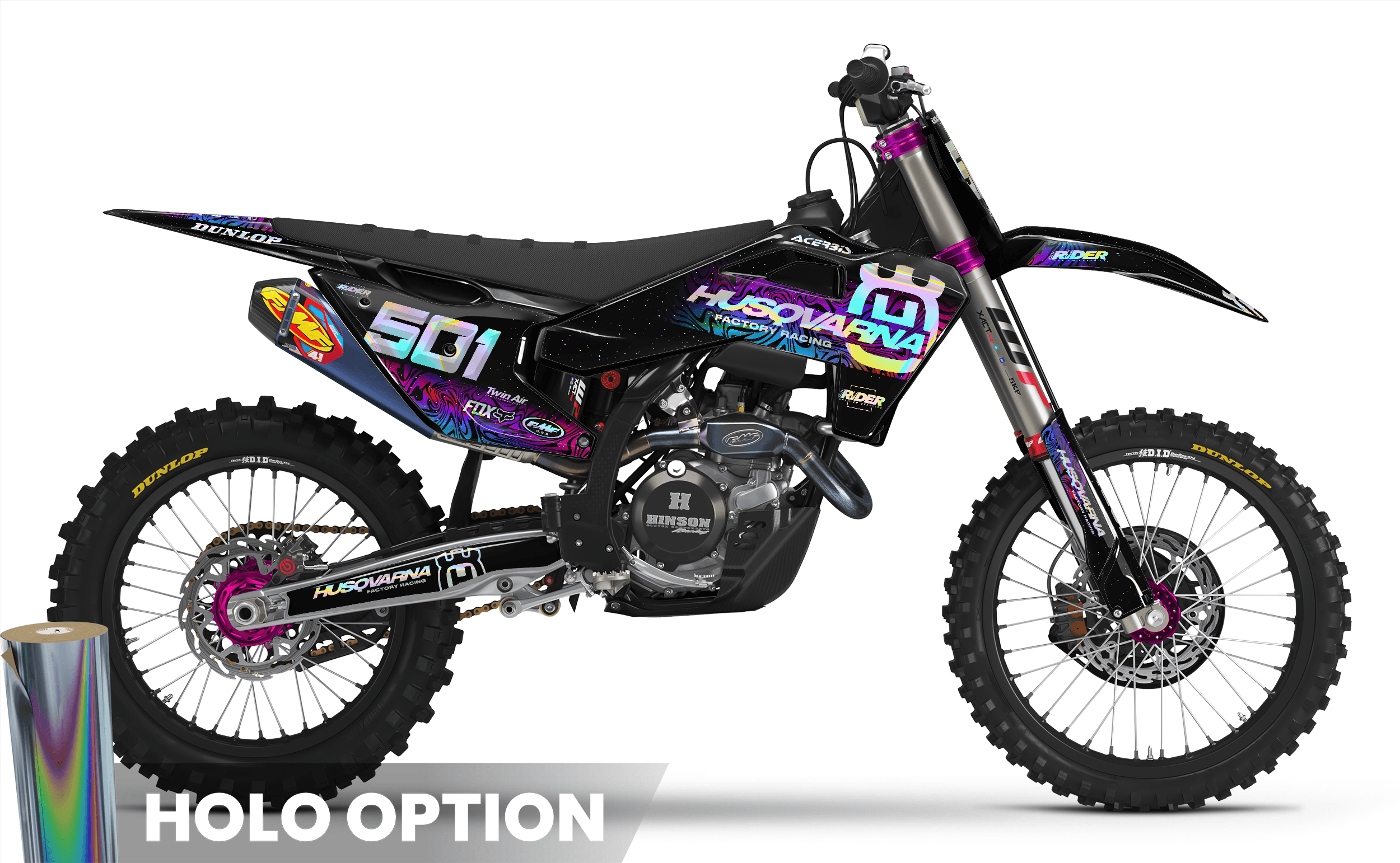 HUSQVARNA Full Graphics kit | Stardust