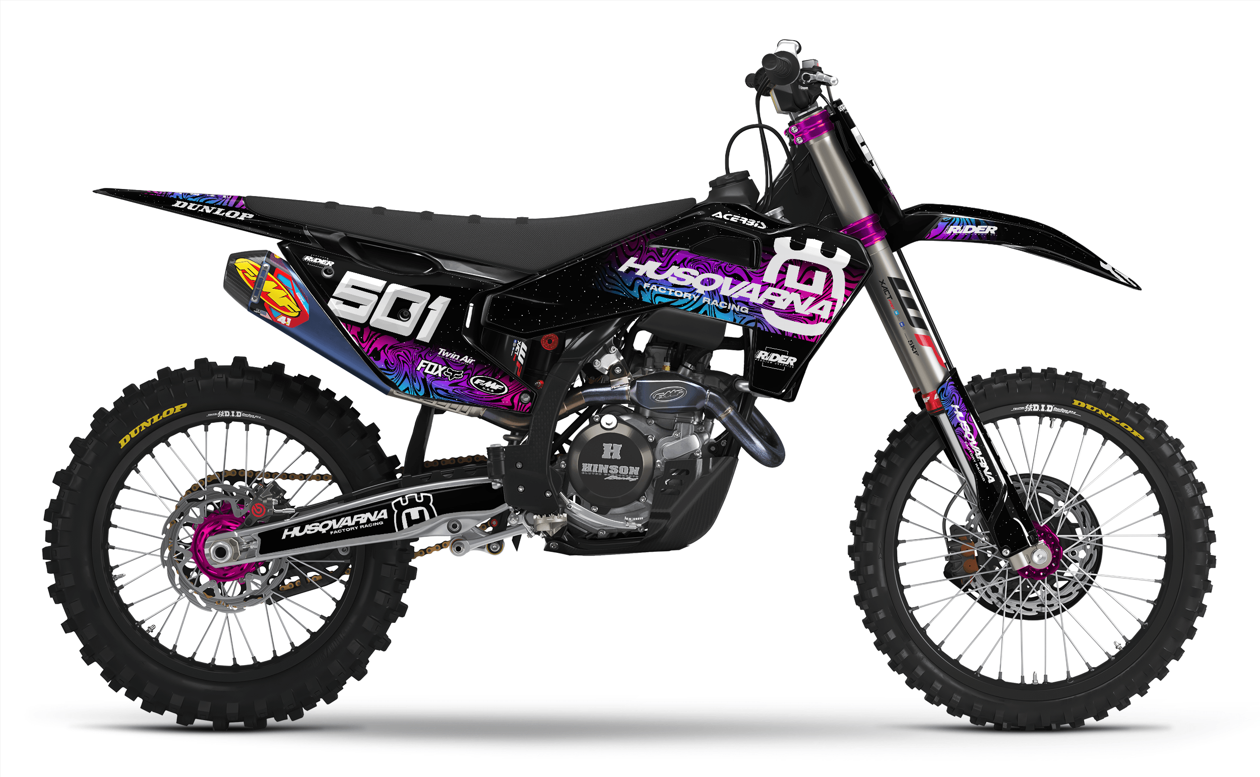 HUSQVARNA Full Graphics kit | Stardust