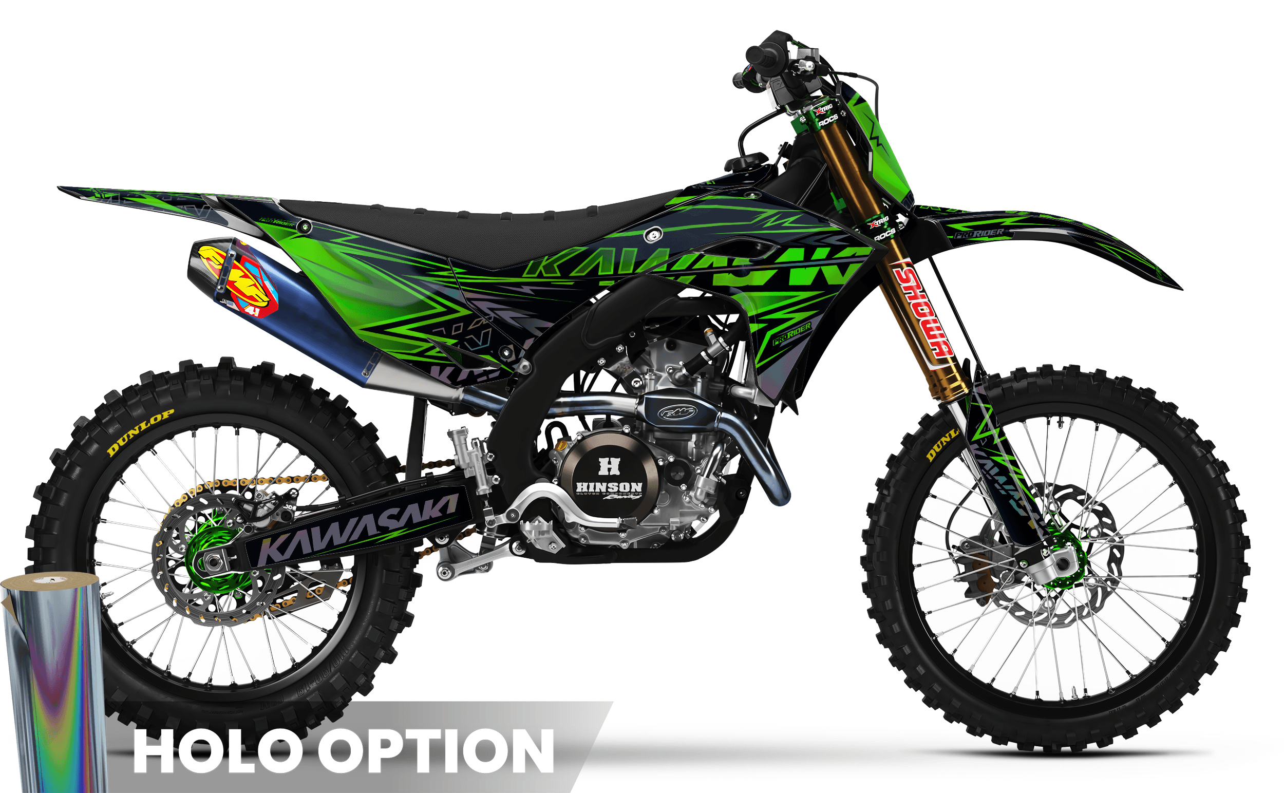 Kawasaki Full Graphics Kit | Southwick
