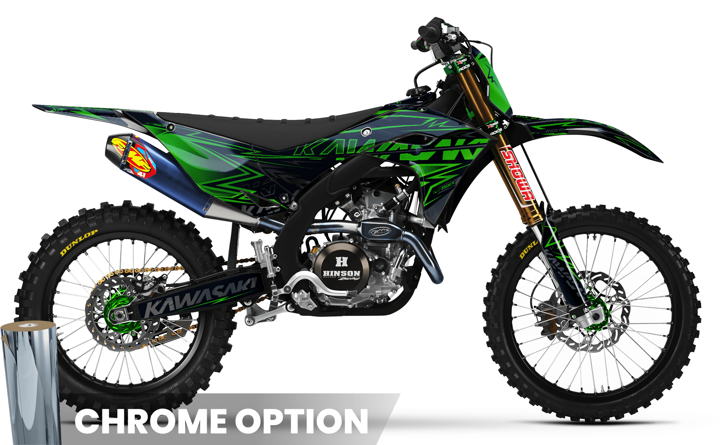 Kawasaki Full Graphics Kit | Southwick