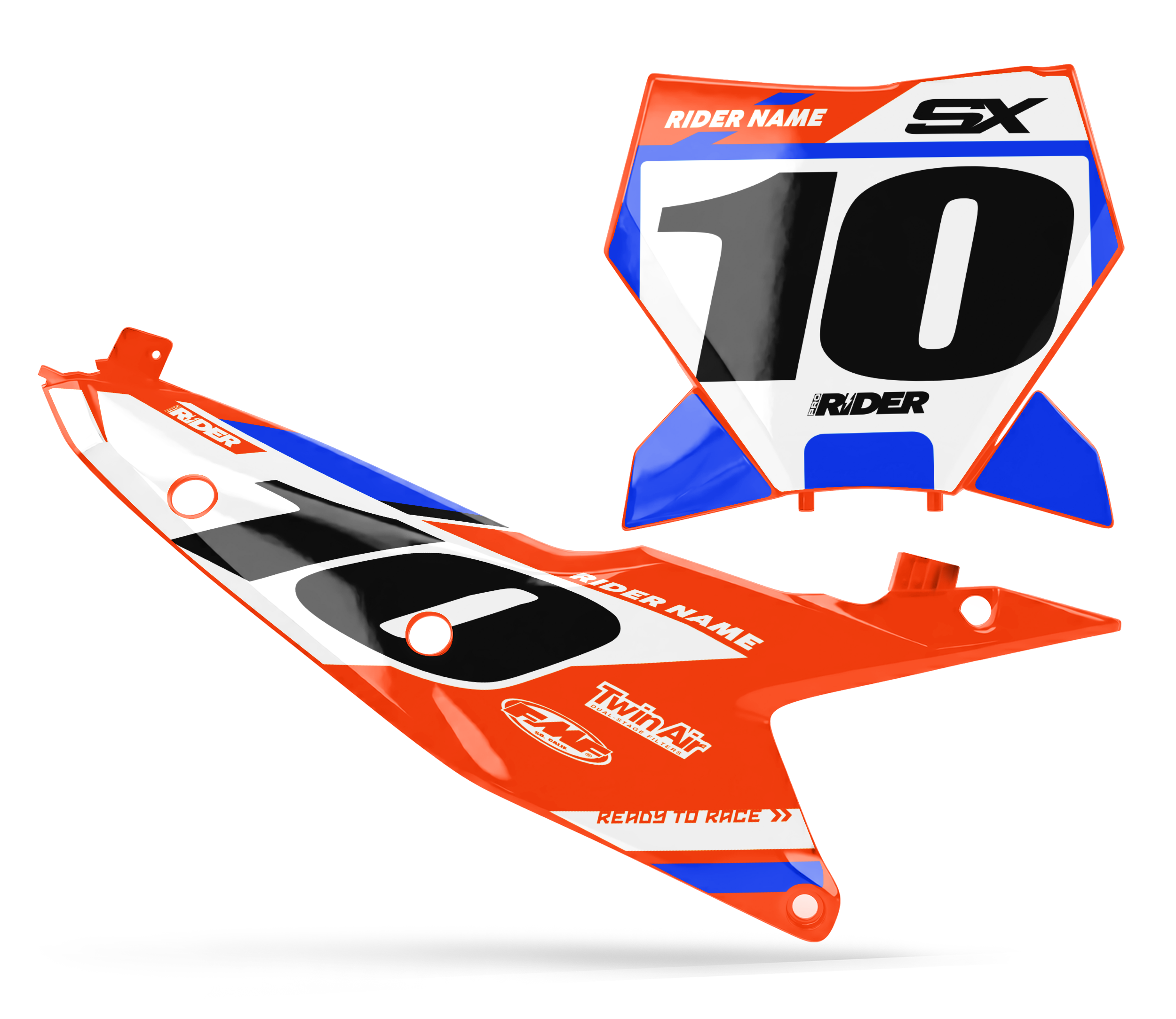 KTM Custom Number Plates | BLADE