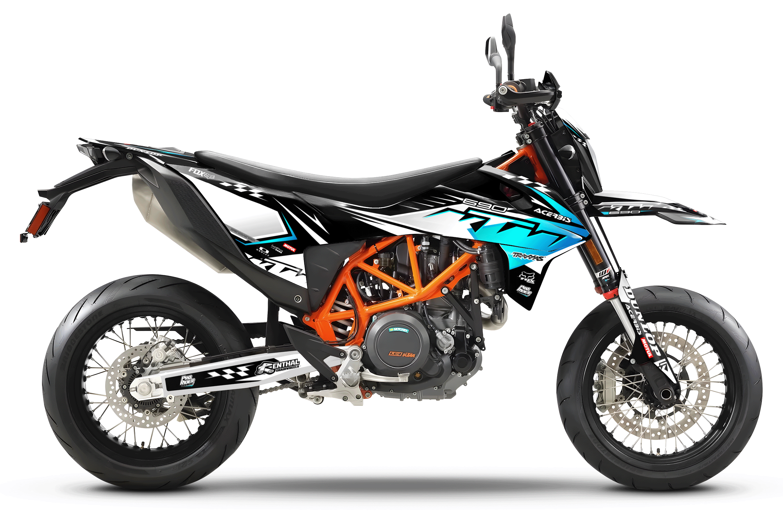 KTM SUPERMOTO Full Graphics Kit | Proline Teal