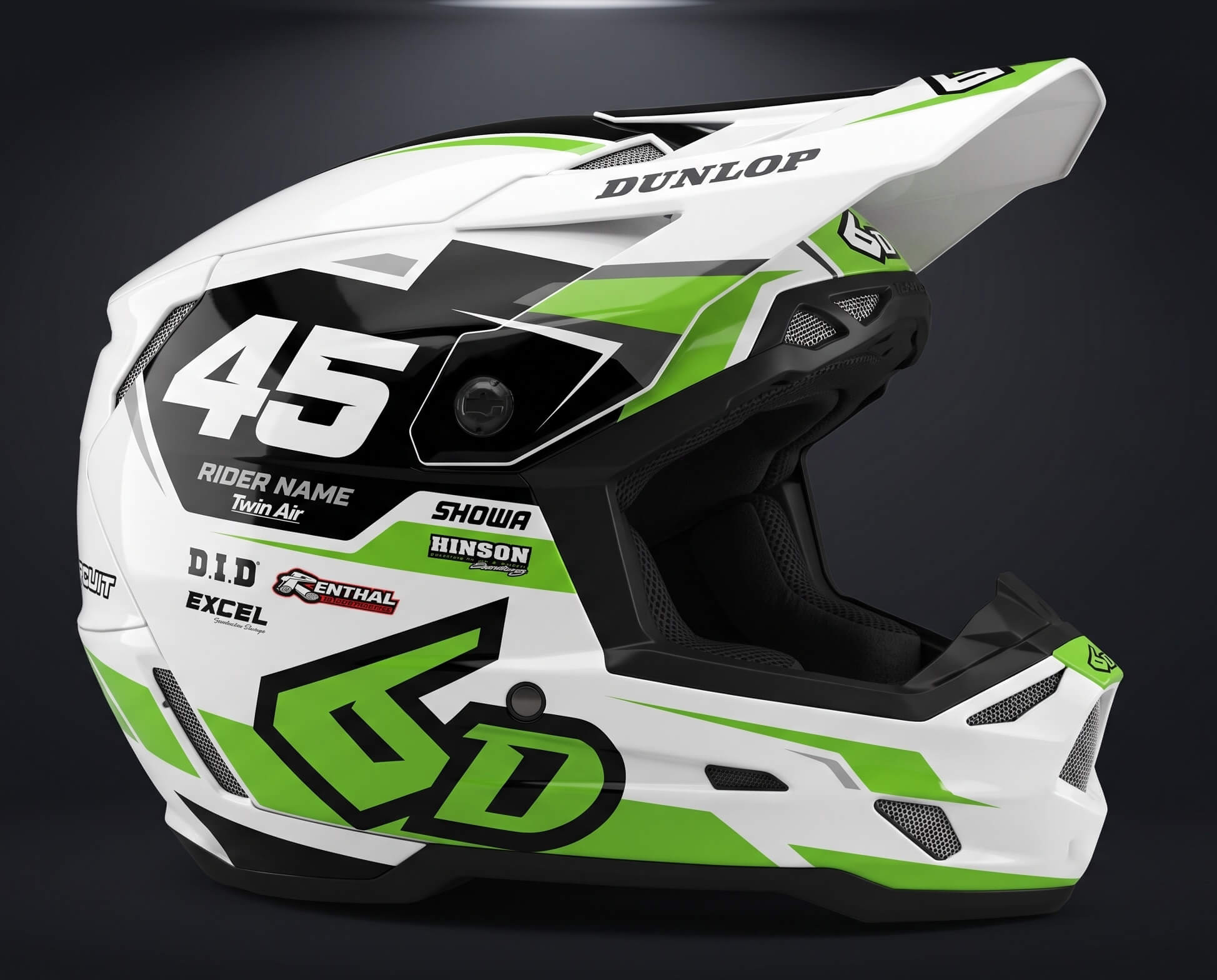 Helmet Graphics | PLONX | ProRiderDesign