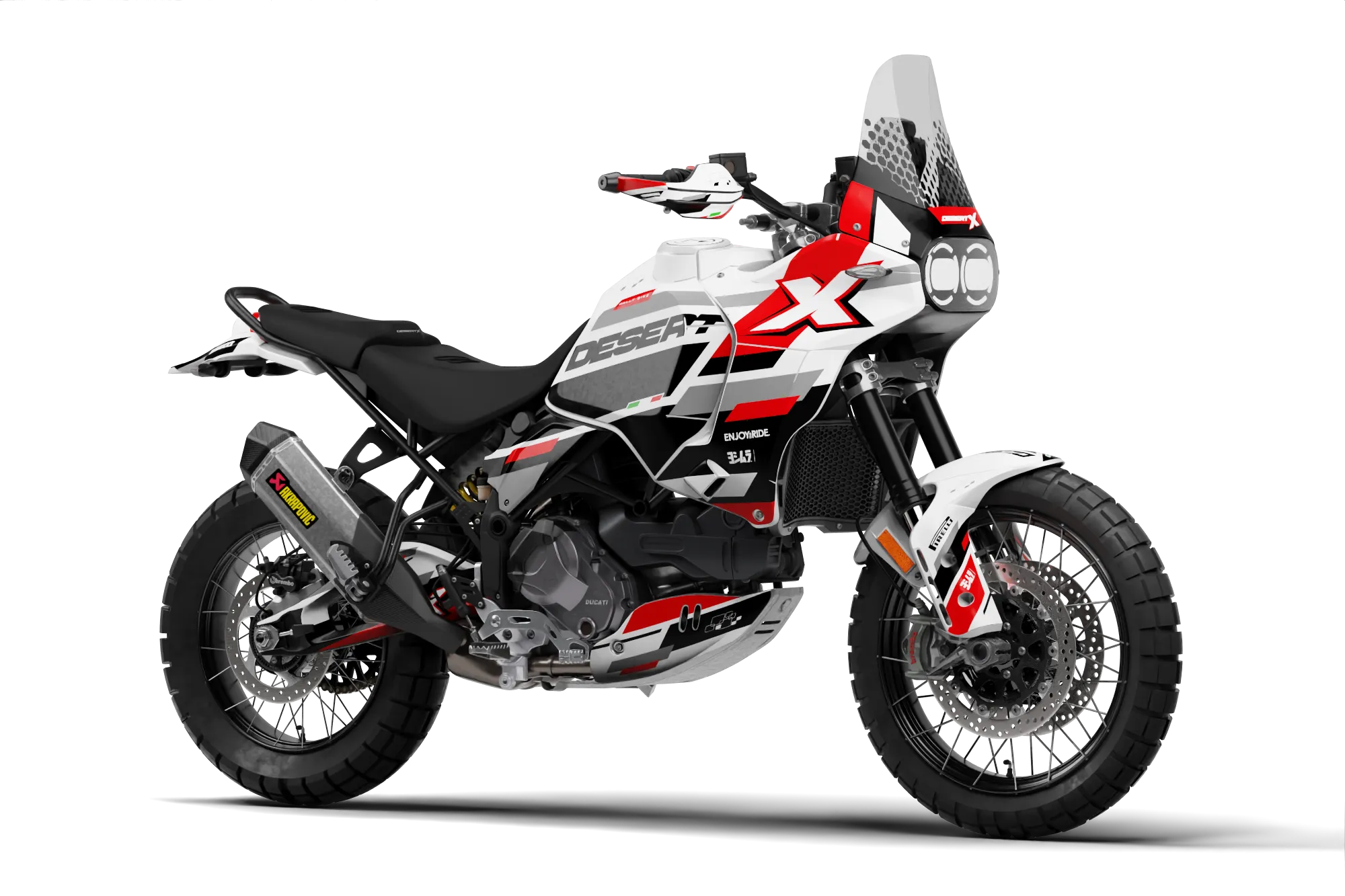 Ducati Desert X Full Graphics Kit | Kantoro