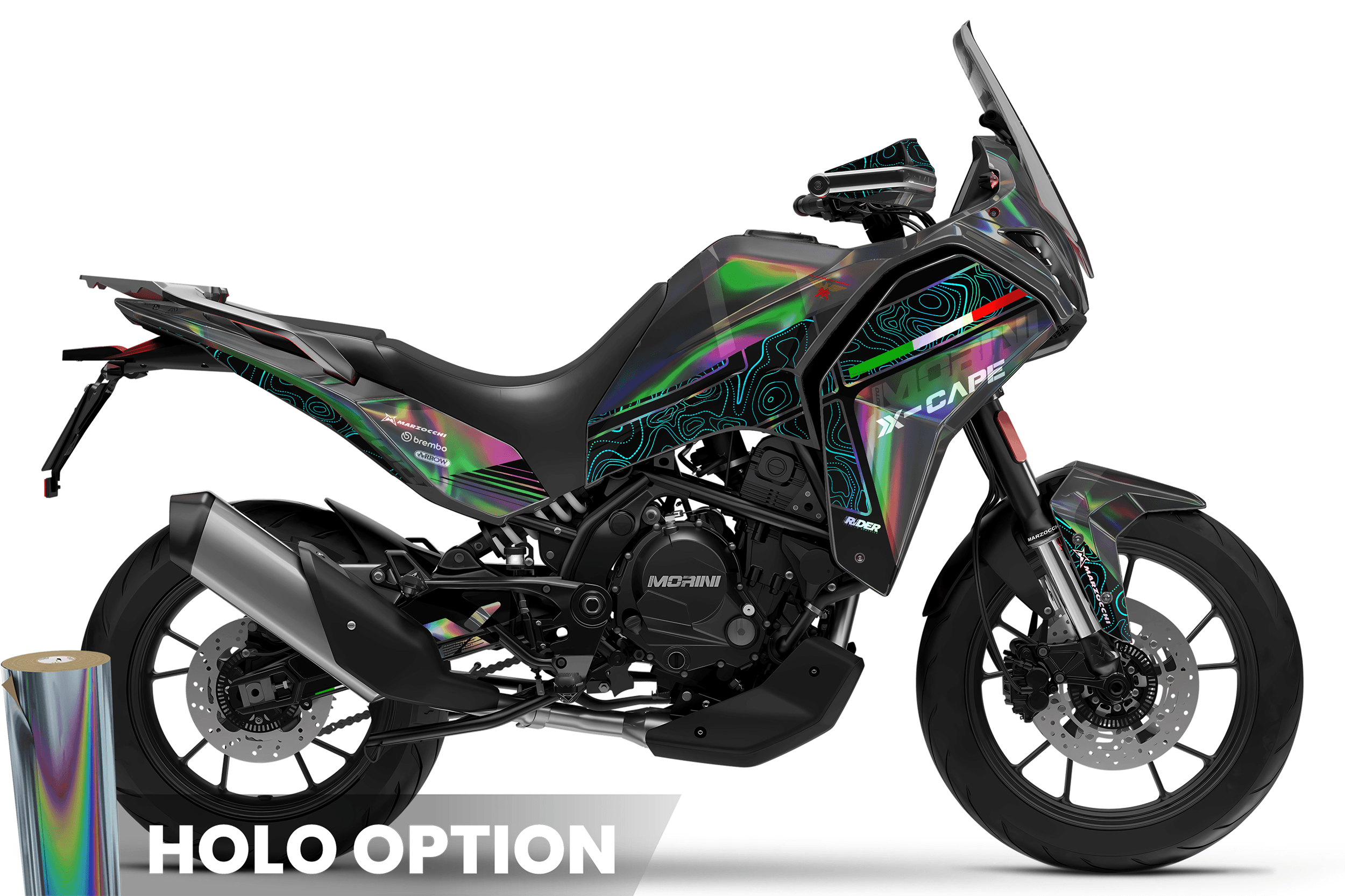 MOTO MORINI X-CAPE 650/700 Full Graphics Kit | Tracero