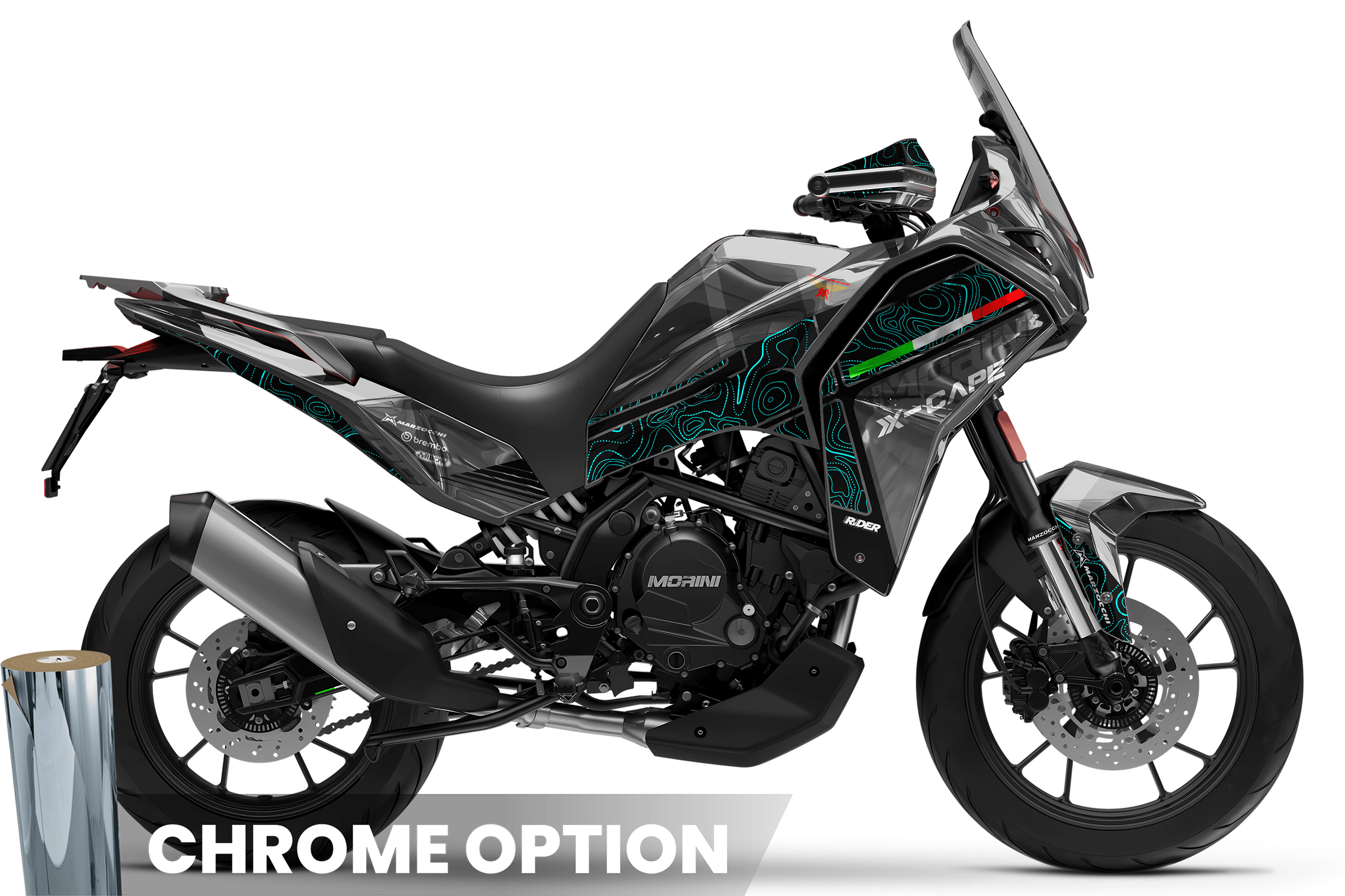 MOTO MORINI X-CAPE 650/700 Full Graphics Kit | Tracero