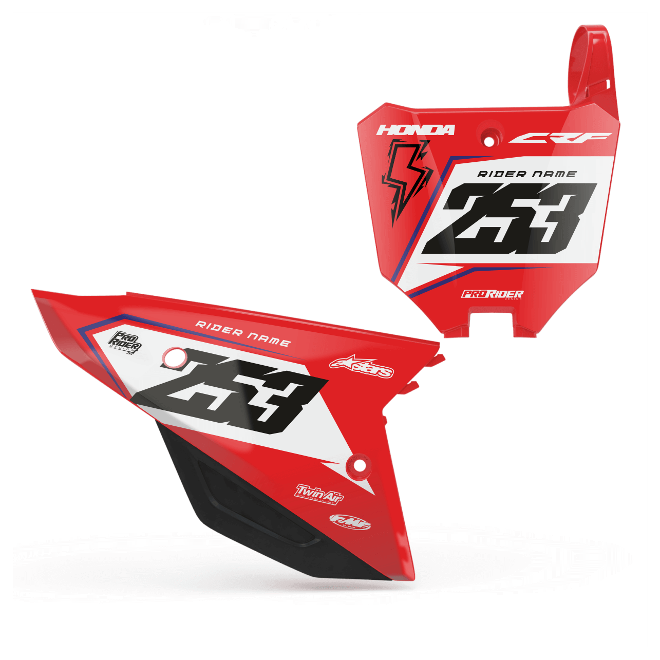 HONDA Custom Number Plates | LIGHT V4