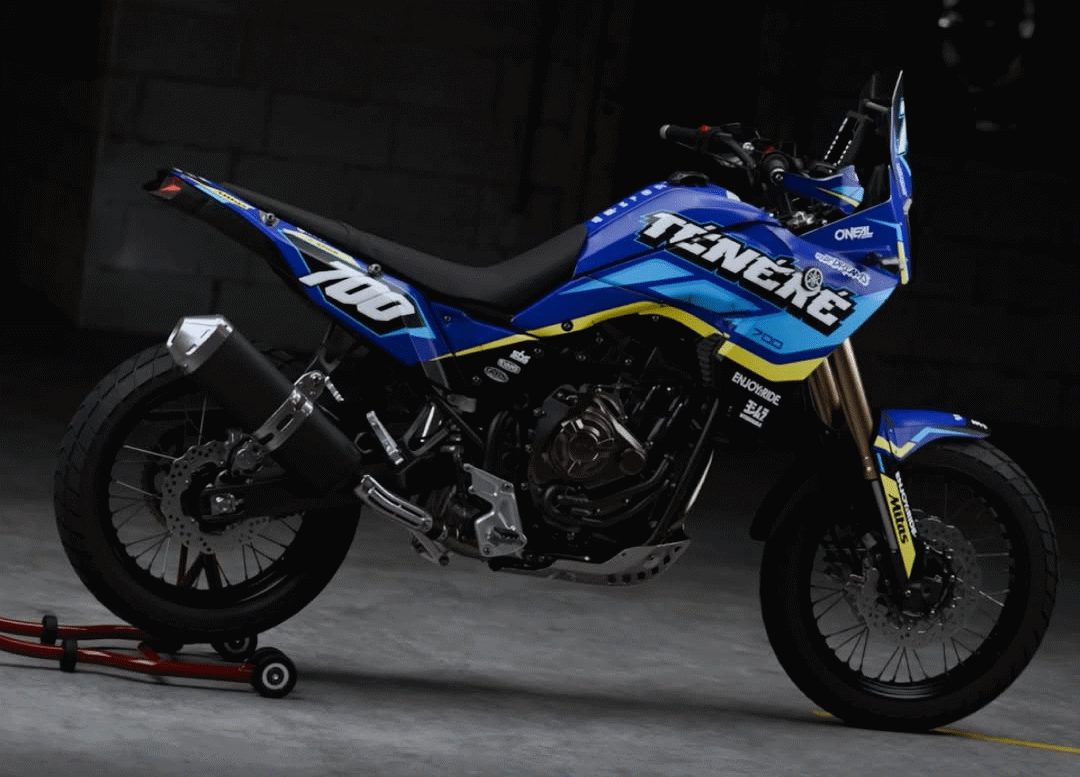 YAMAHA TENERE 700 Full Graphics Kit | Baja Racing