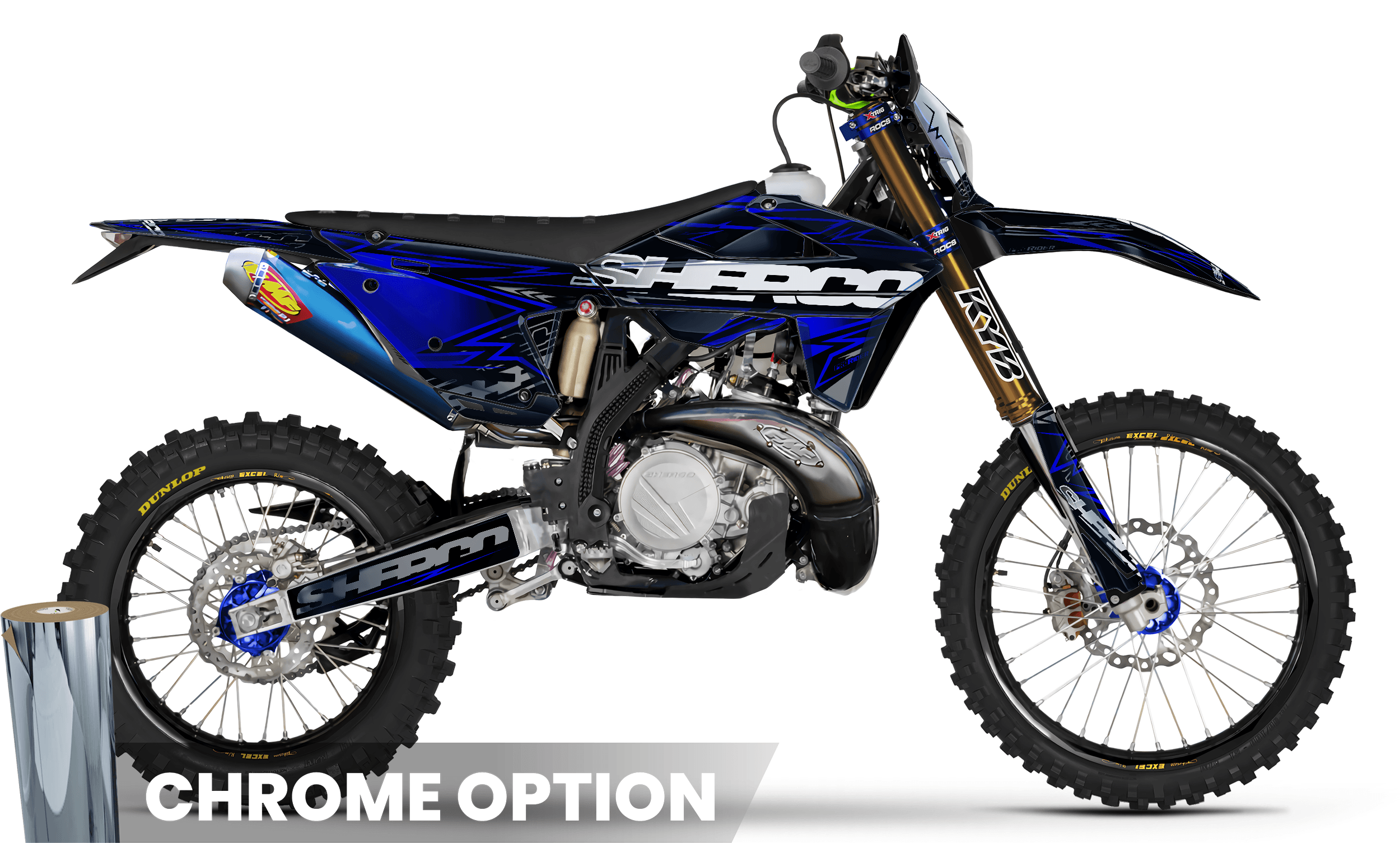 SHERCO Full Graphics Kit | Steel city