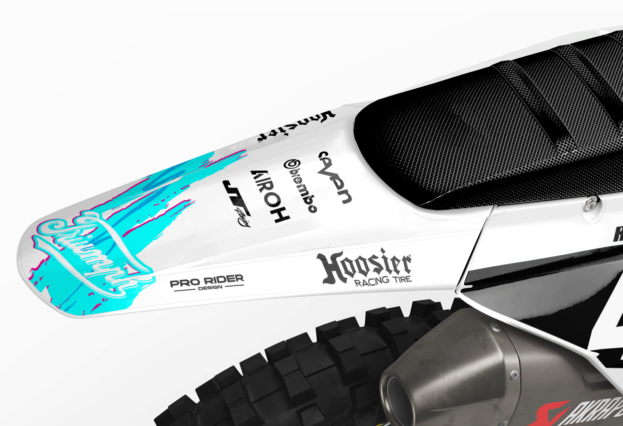TRIUMPH Full Graphics Kit | Retro Teal