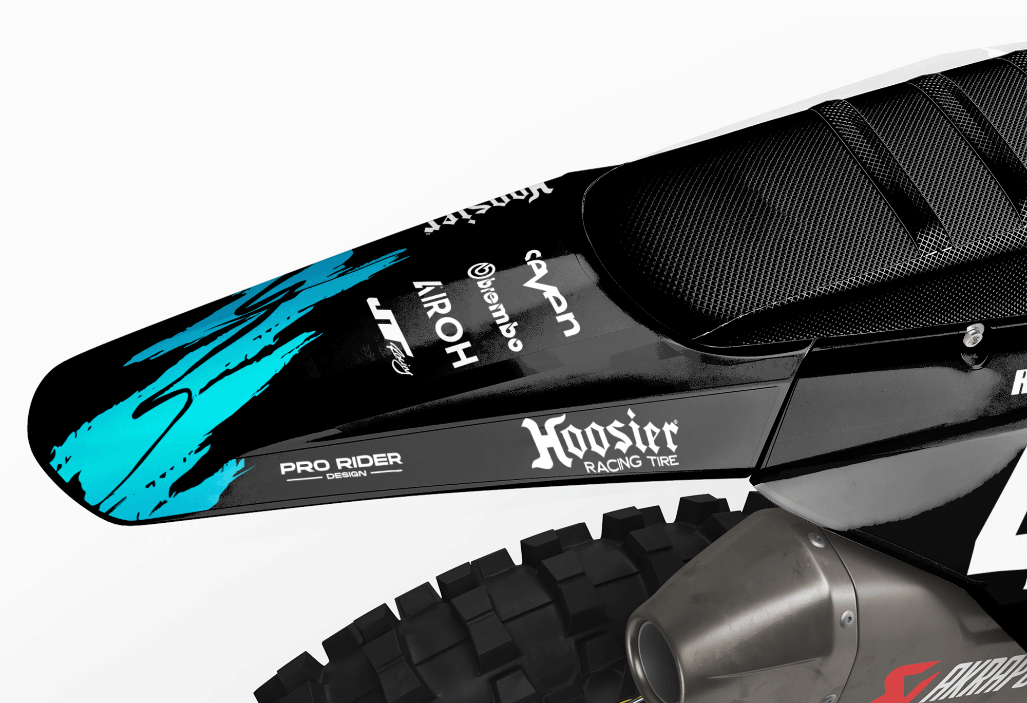 TRIUMPH Full Graphics Kit | Blue lines