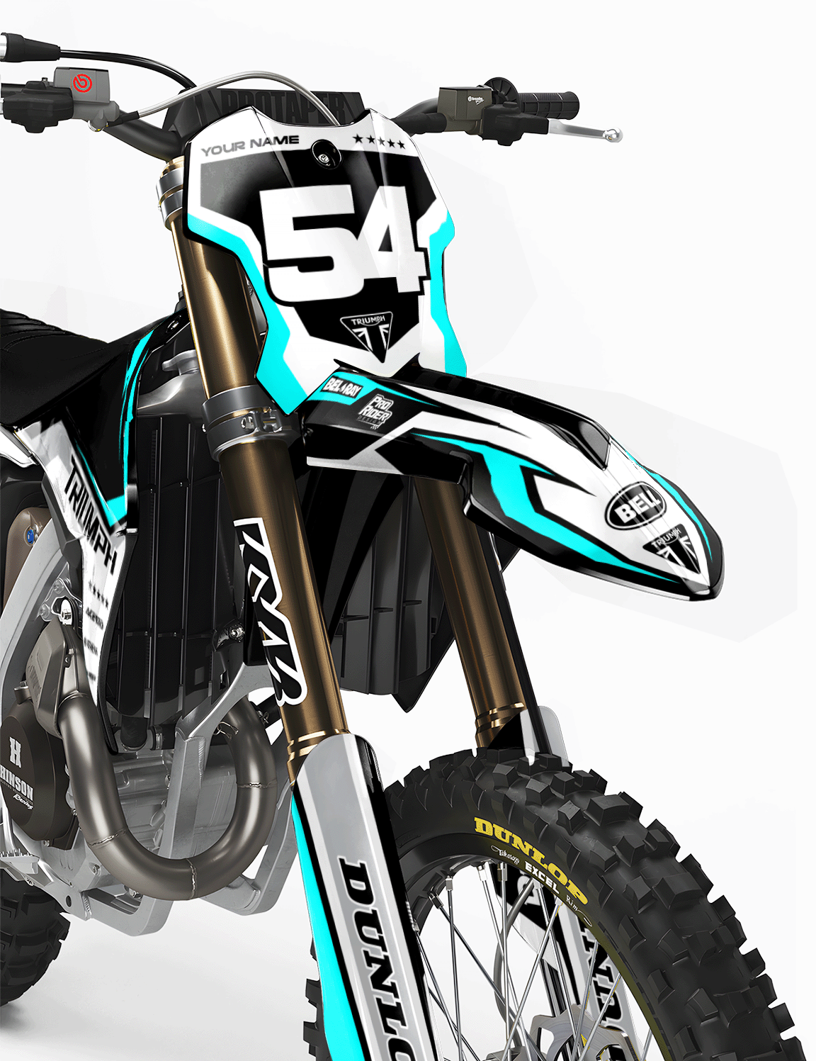 TRIUMPH Full Graphics Kit | Shift mode