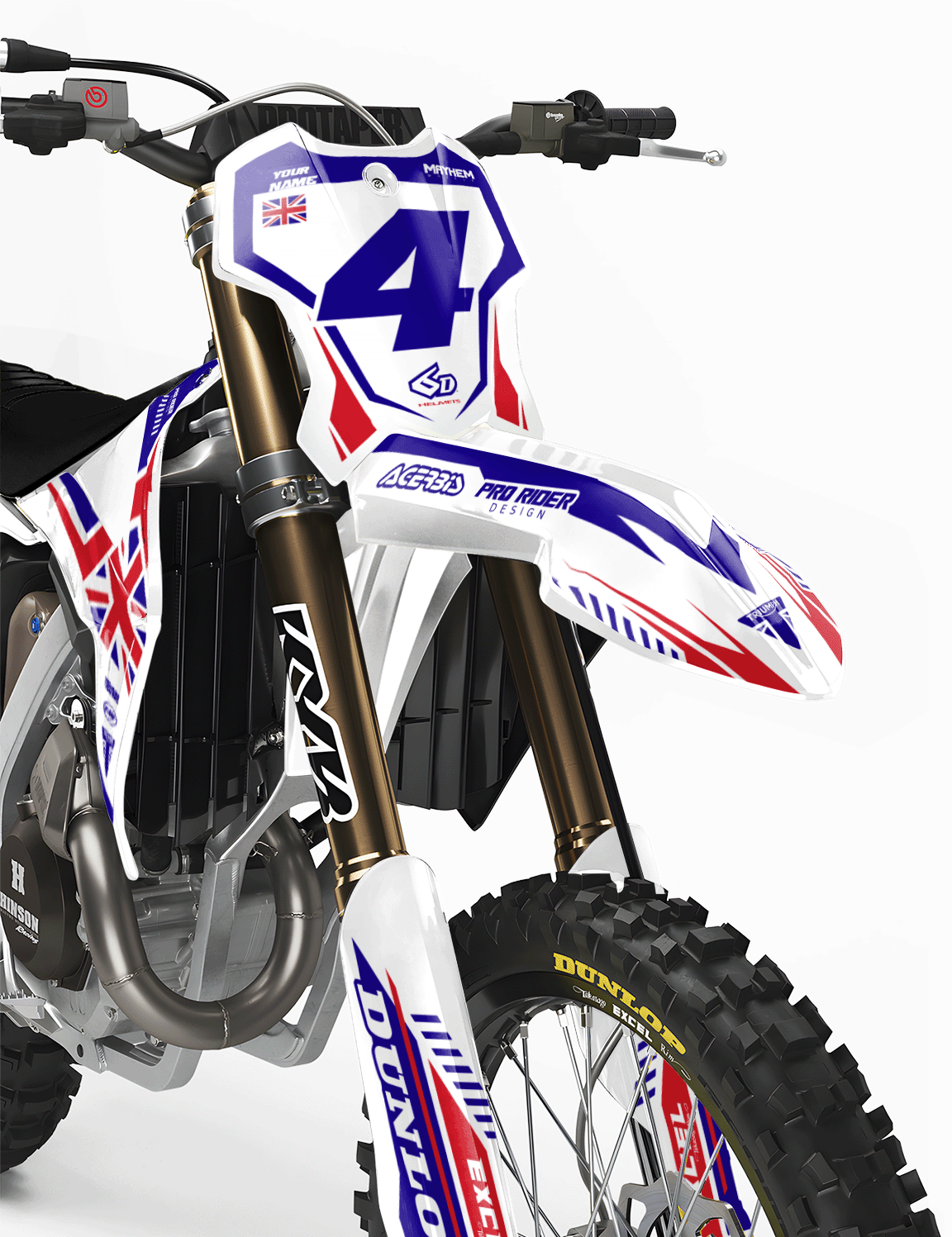 TRIUMPH Full Graphics Kit | Patriotik