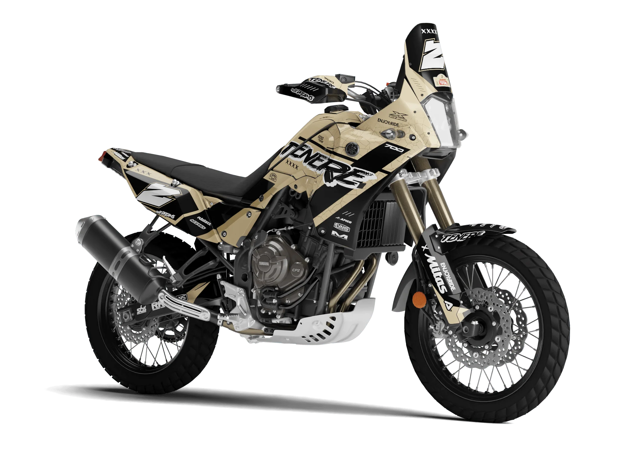Yamaha Tenere 700 Full Graphics Kit | Vorkx