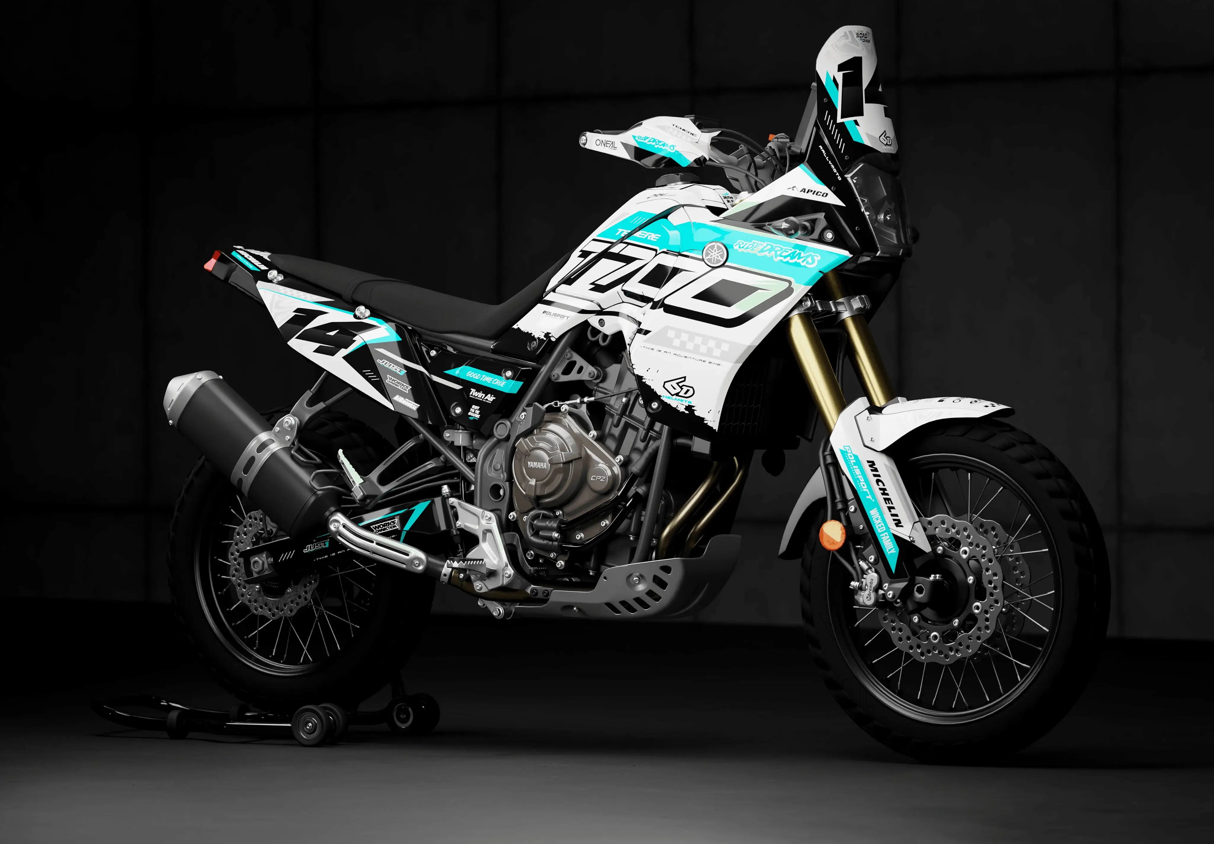 Yamaha Tenere 700 Full Graphics Kit | Vokel