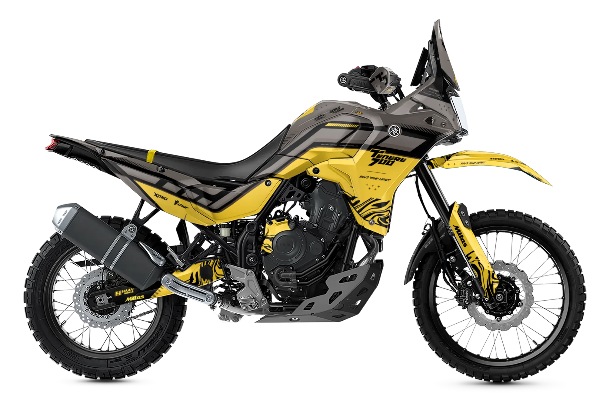 Yamaha Tenere 700 Full Graphics Kit | Vander