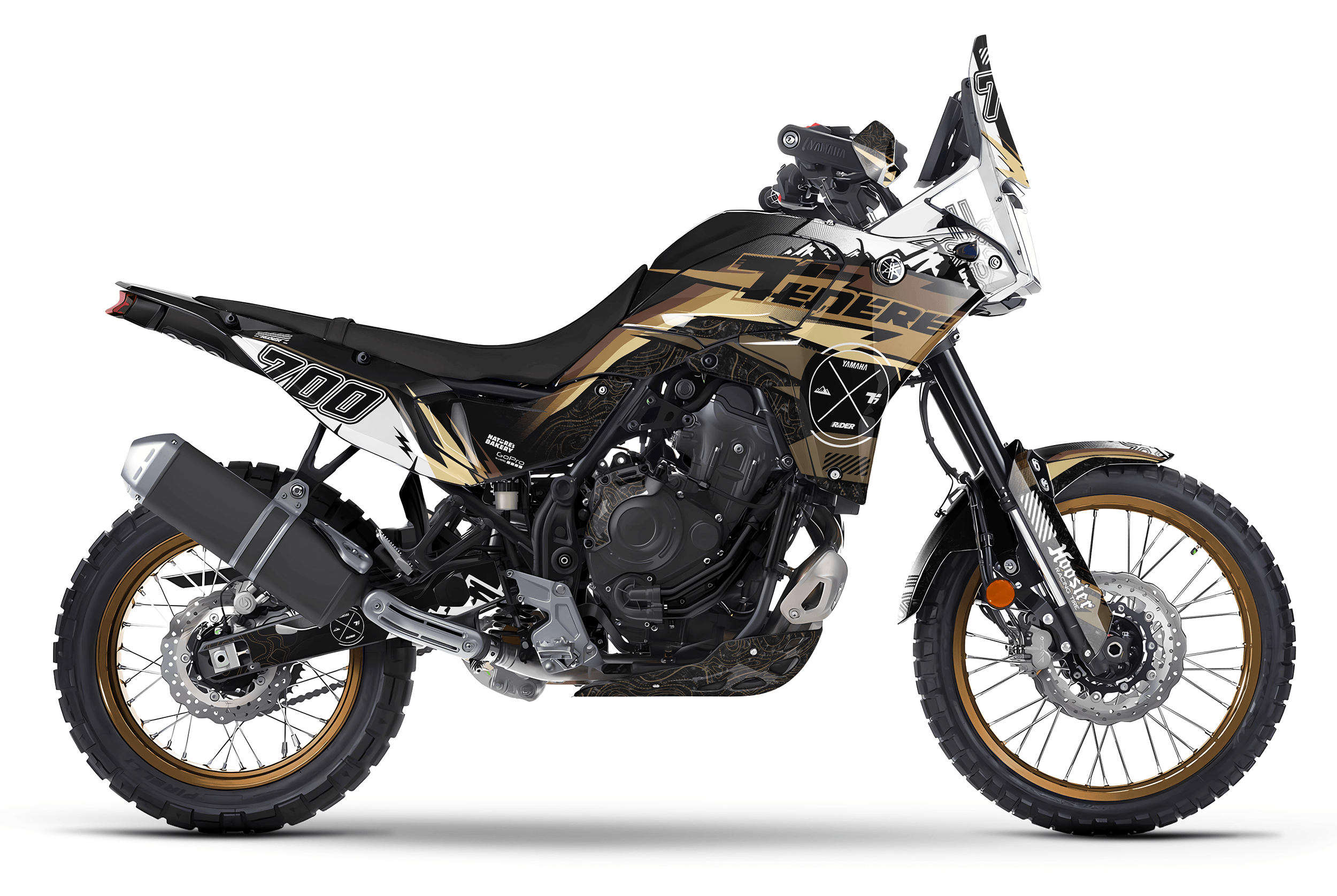 Yamaha Tenere 700 Full Graphics Kit | Vakol