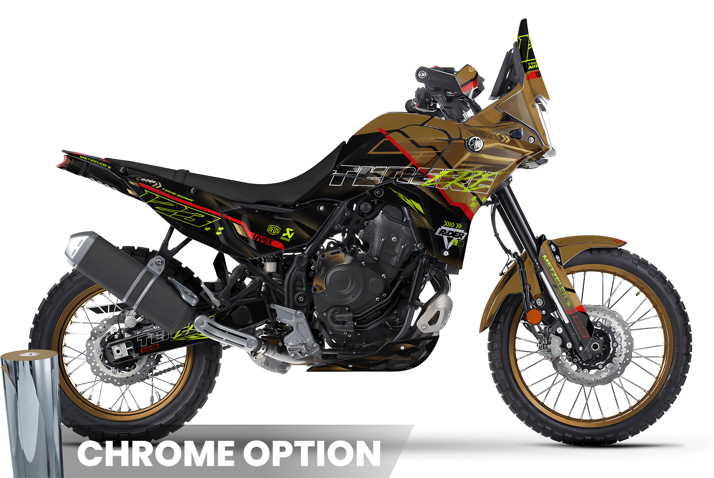 Yamaha Tenere 700 Full Graphics Kit | Valary