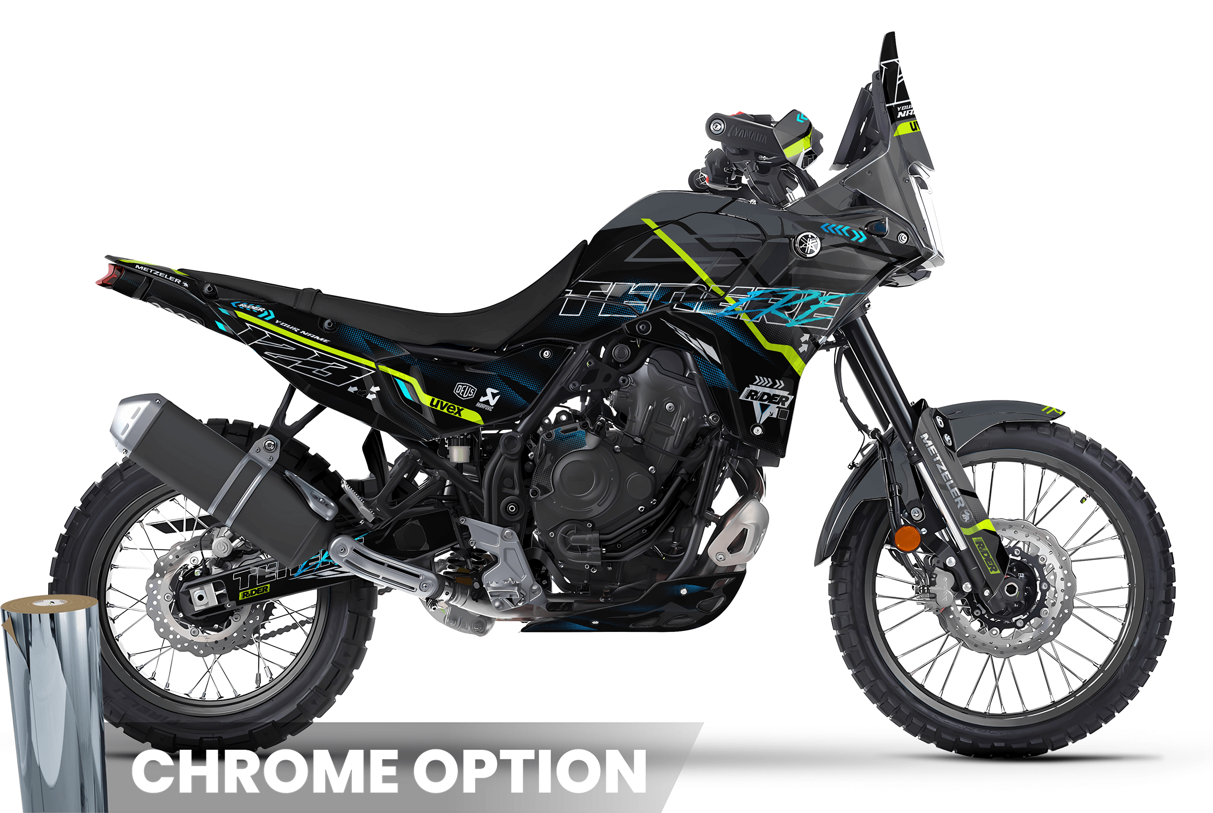 Yamaha Tenere 700 Full Graphics Kit | Valkan